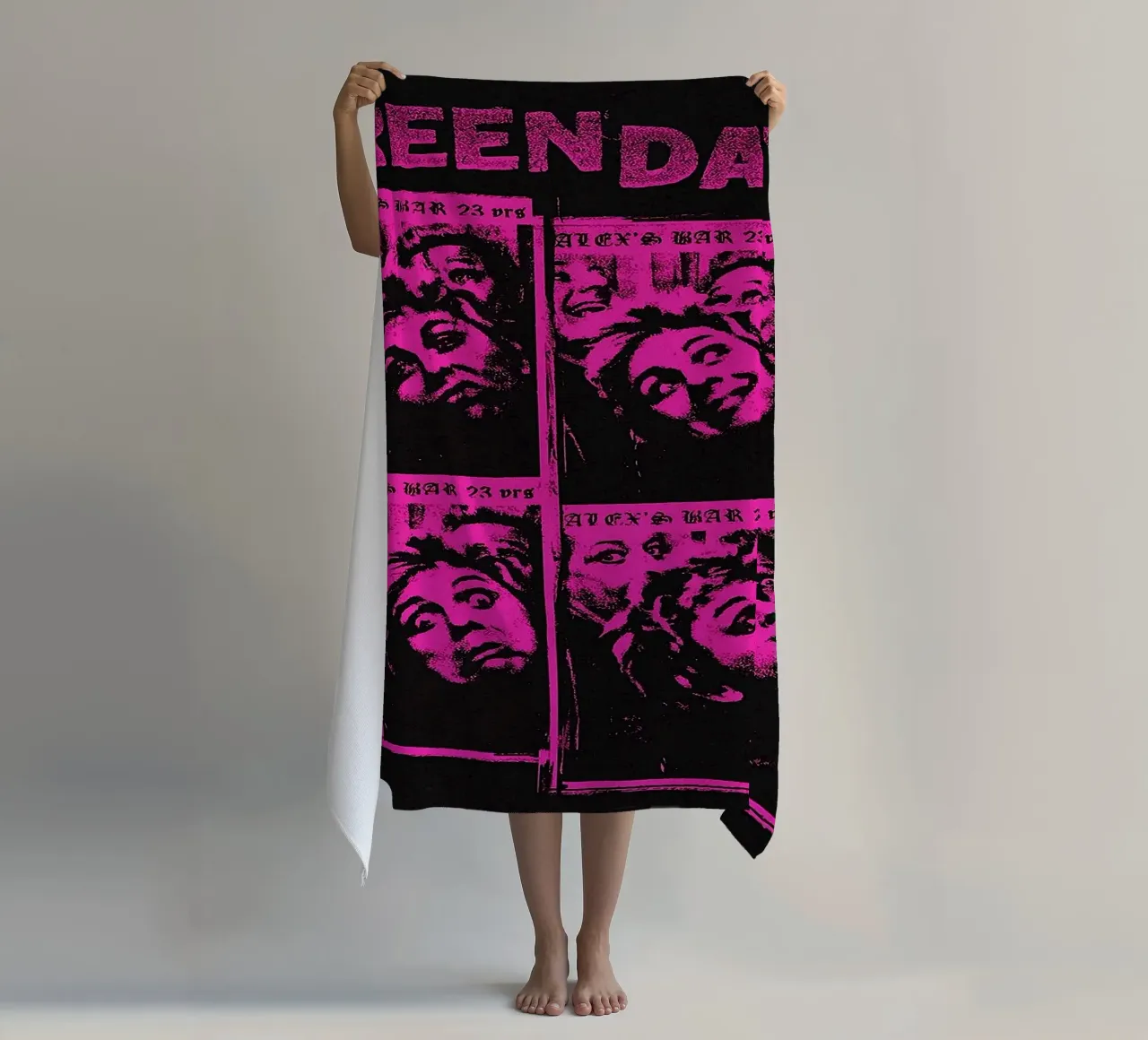 groupe green day serviette de plage de vanhesling