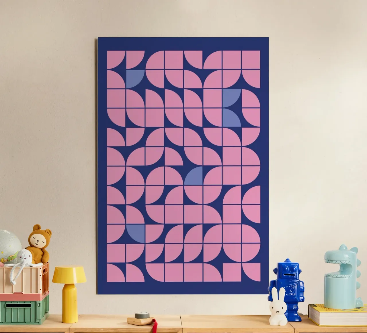 Geometric 9 alluminio dibond da Studio One