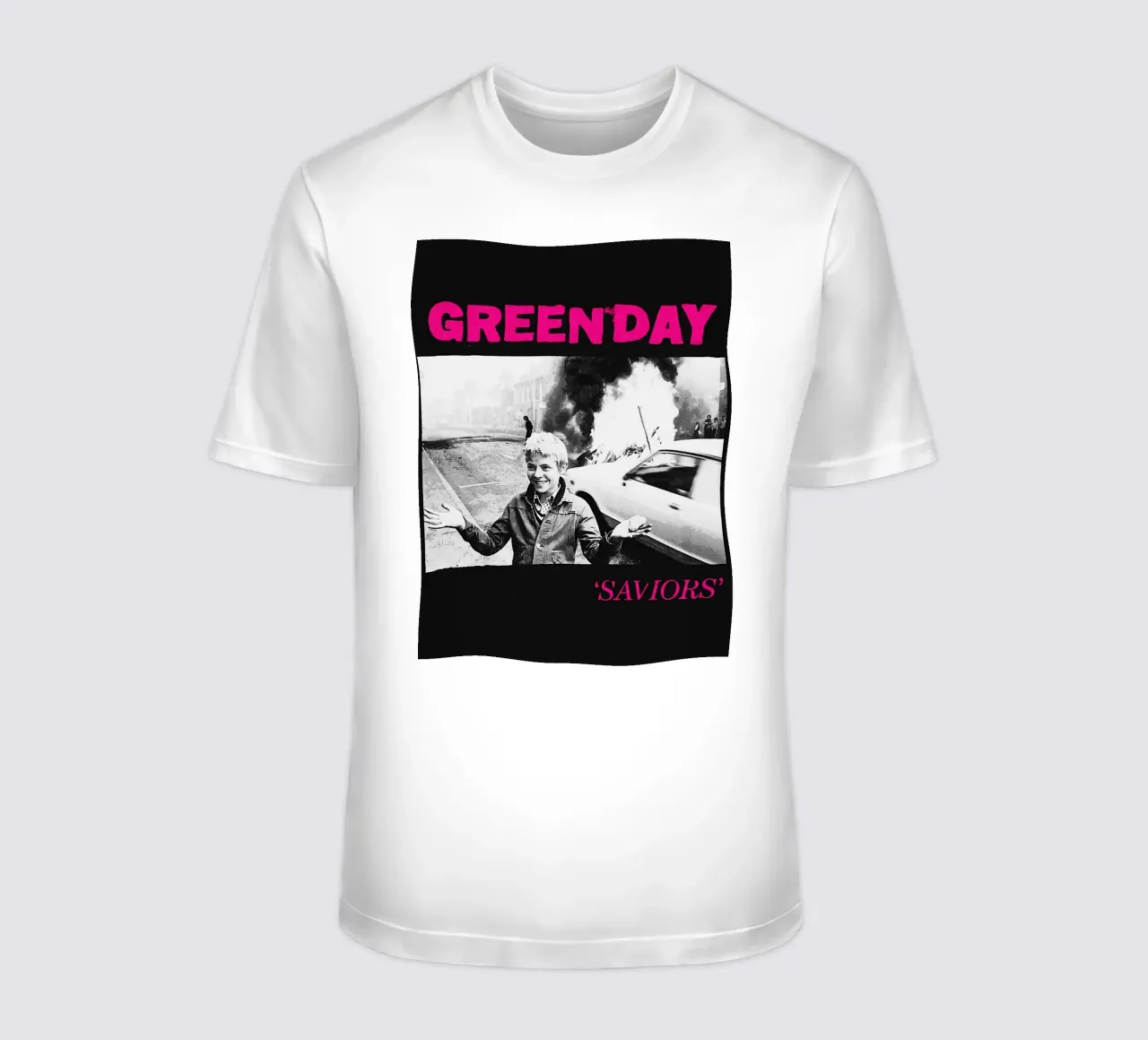 groupe green day t-shirt de vanhesling