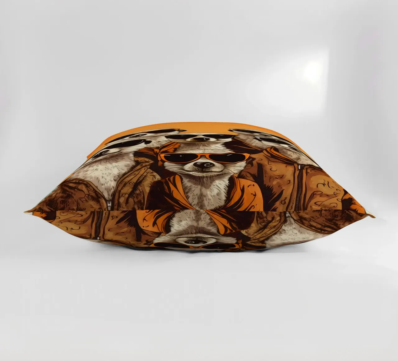 Retro Meerkat Gang cuscino da Funny Animals