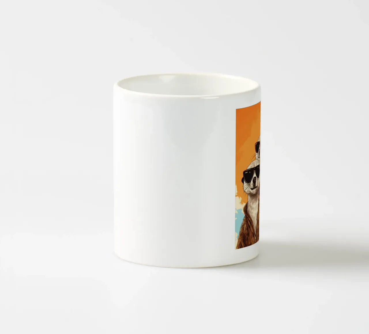 Retro Meerkat Gang tazza in ceramica da Funny Animals