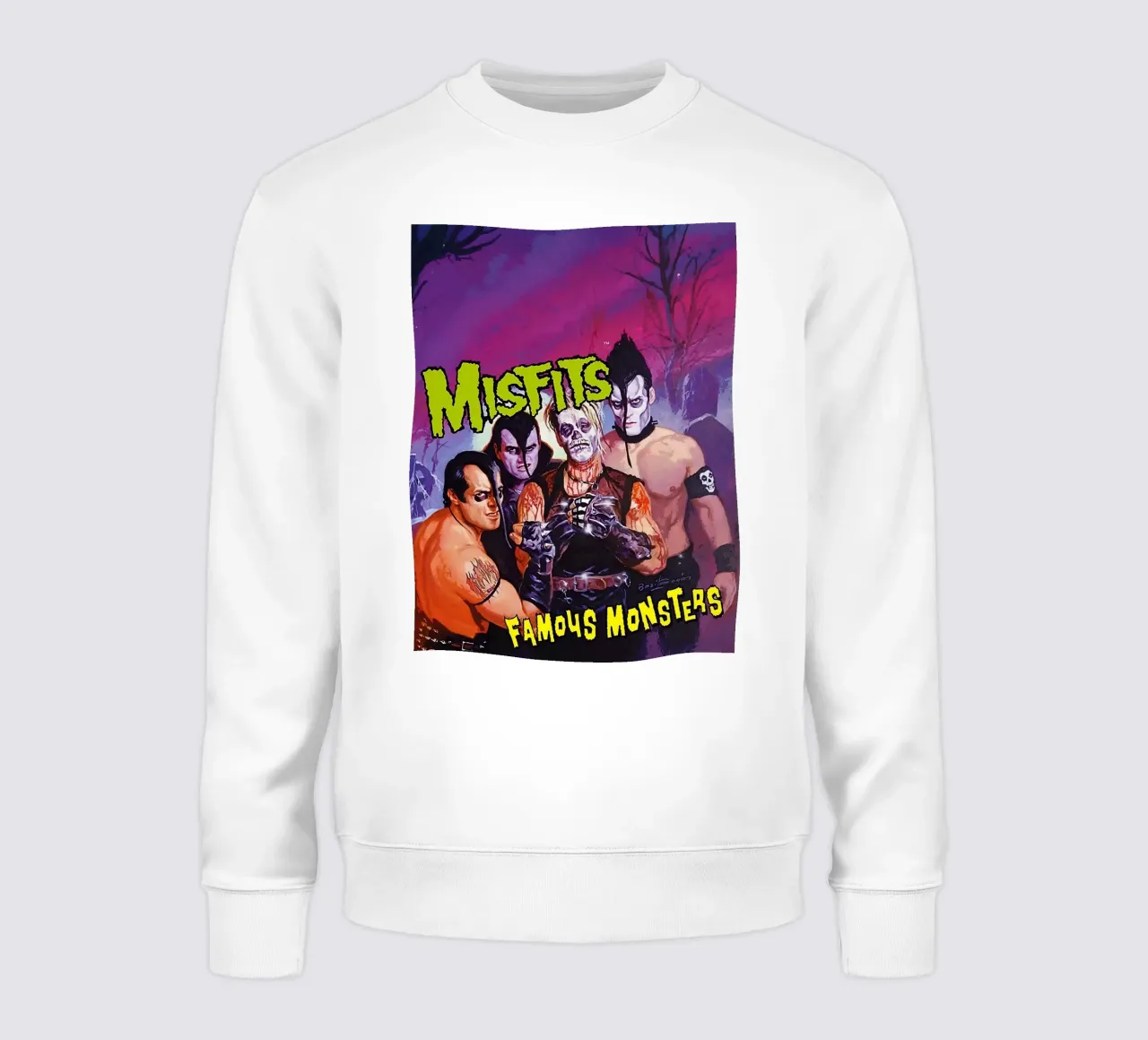 band misfits felpa da vanhesling