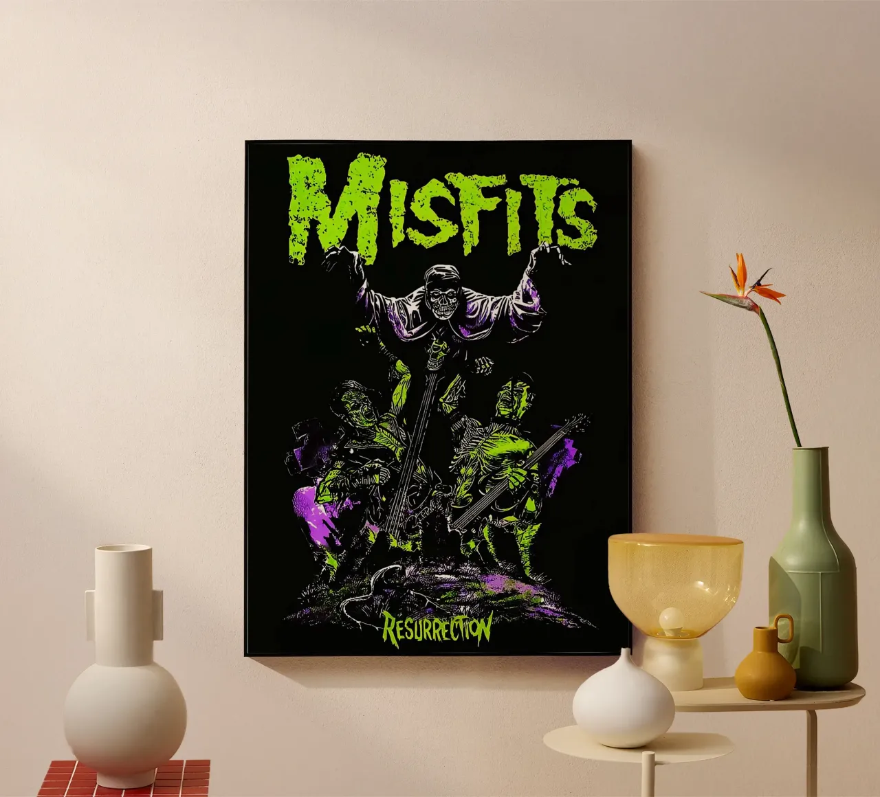 The Misfits acrylic glass by vanhesling