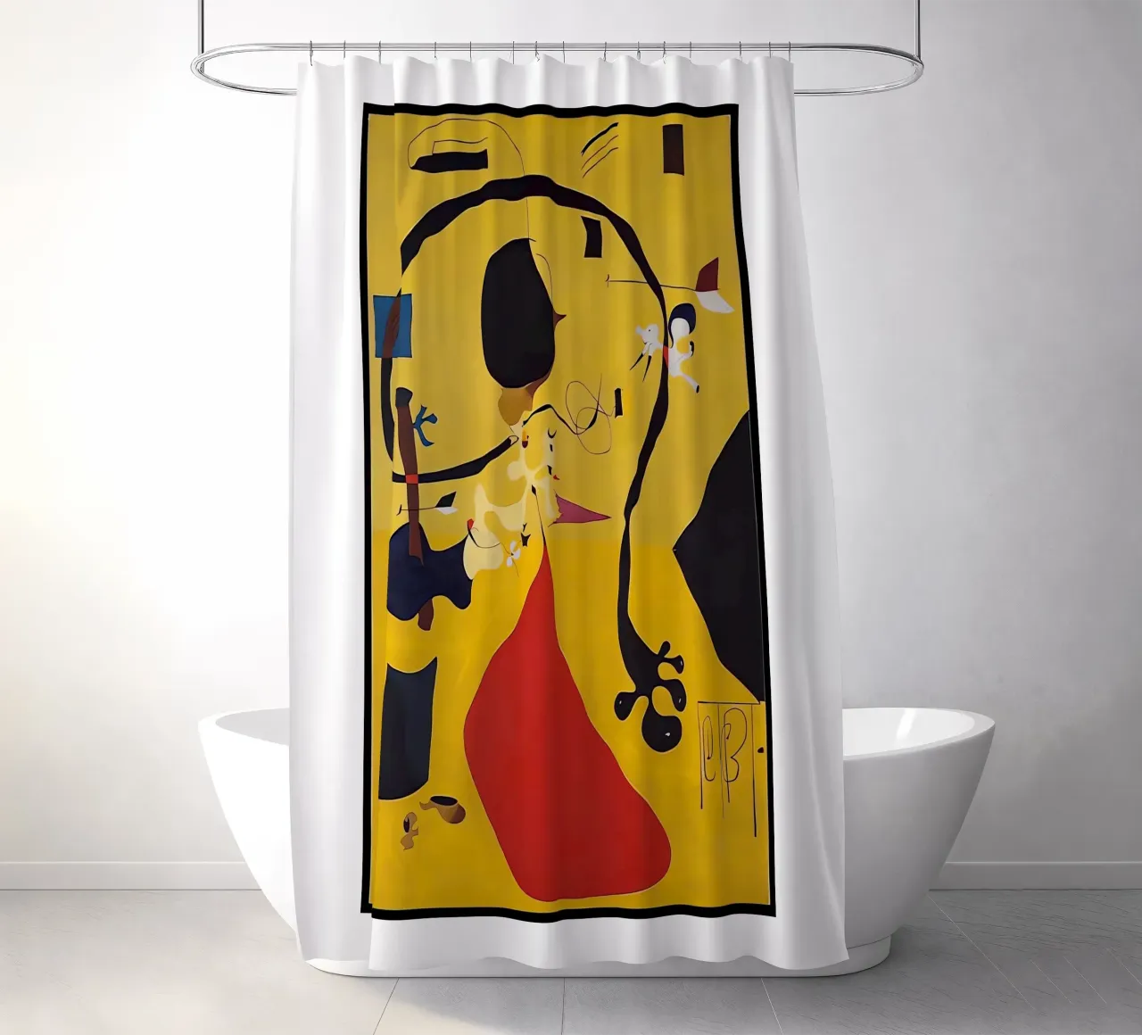 Dutch Interior (III) shower curtain by Narciso