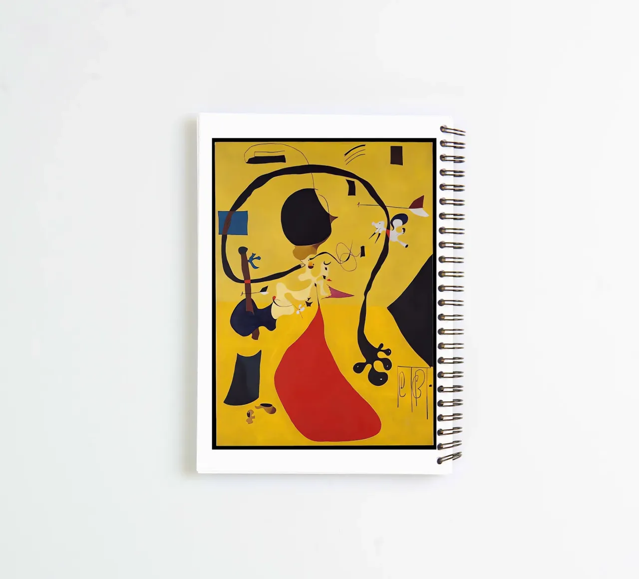Dutch Interior (III) spiral notebook by Narciso