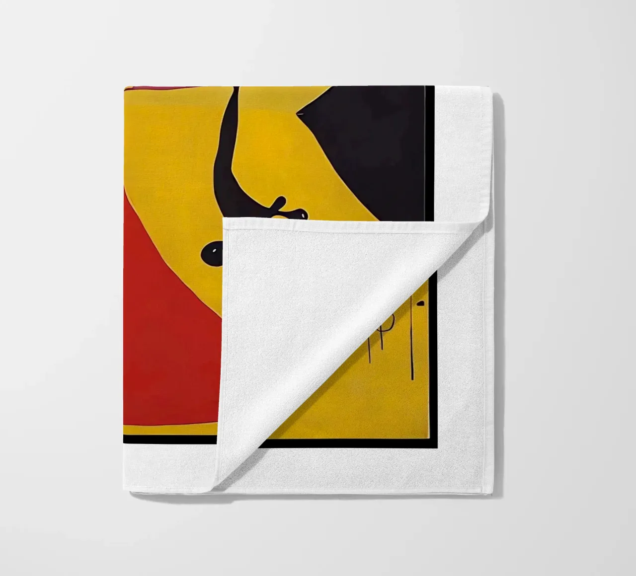 Dutch Interior (III) beach towel by Narciso