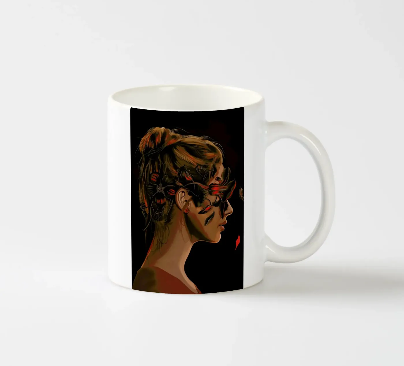Nemesis ceramic mug by Nettsch