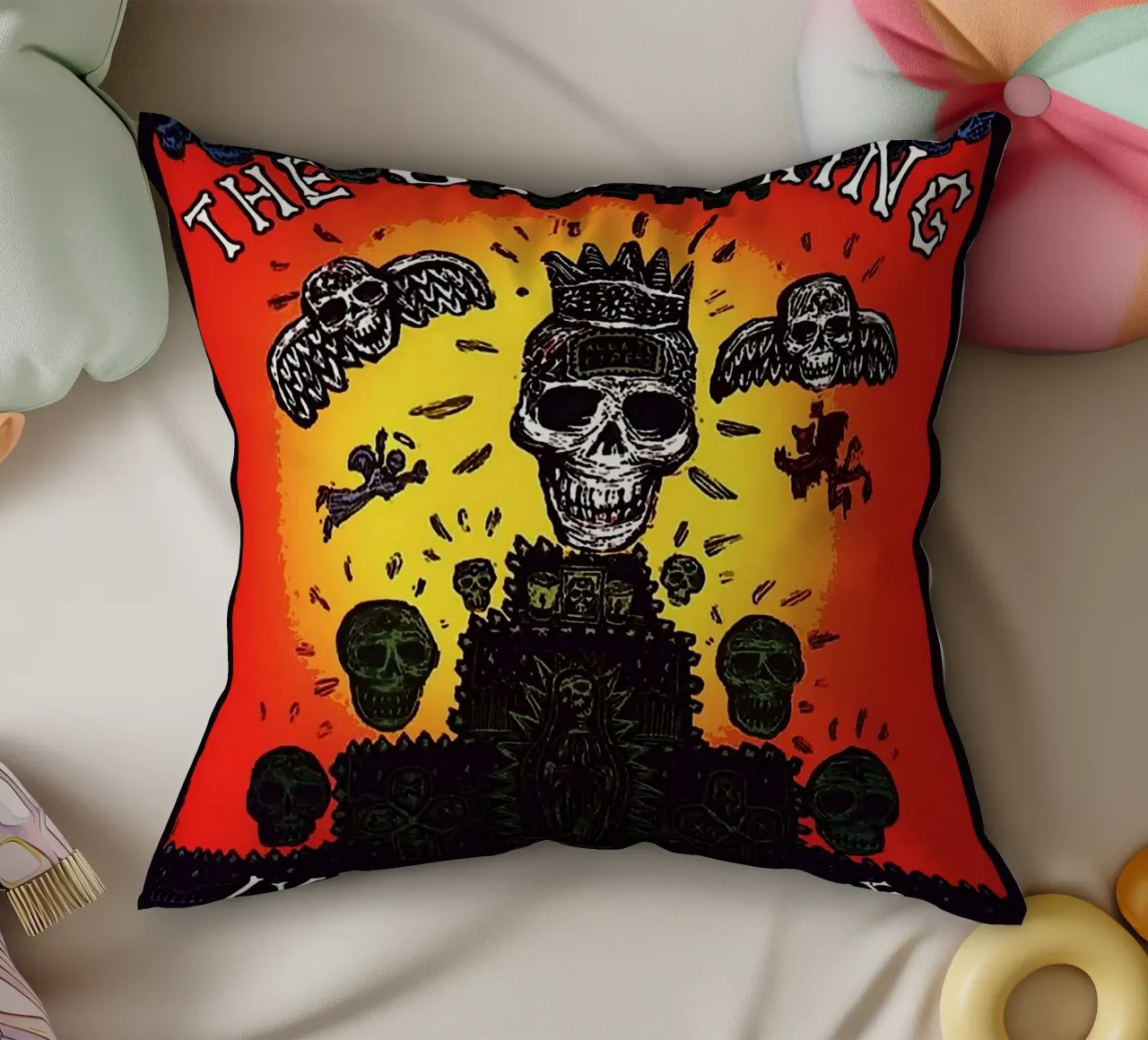Le groupe The Offspring coussin de vanhesling