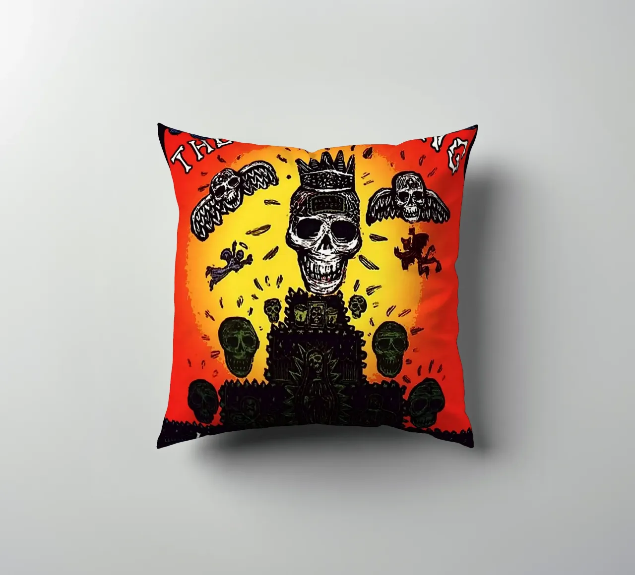Le groupe The Offspring coussin de vanhesling