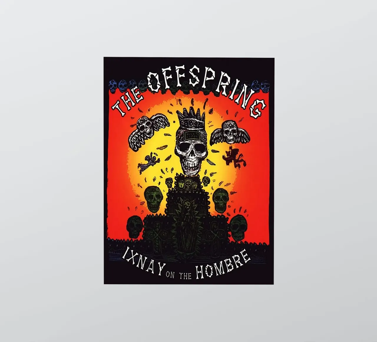 Le groupe The Offspring autocollant de vanhesling