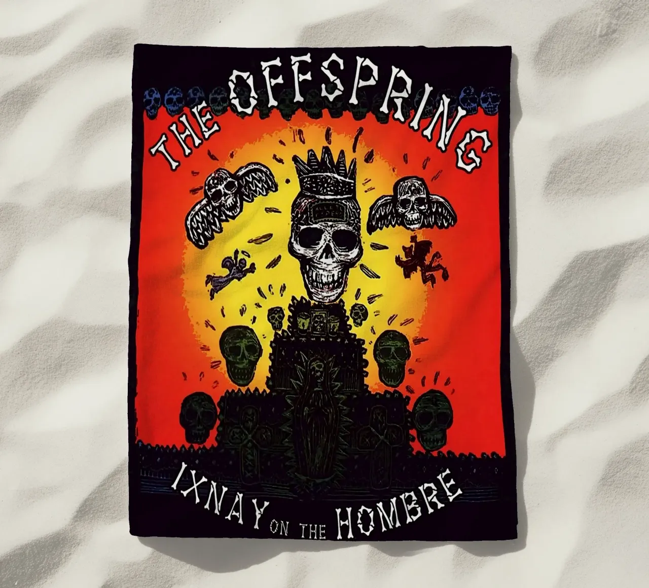 Le groupe The Offspring serviette de plage de vanhesling