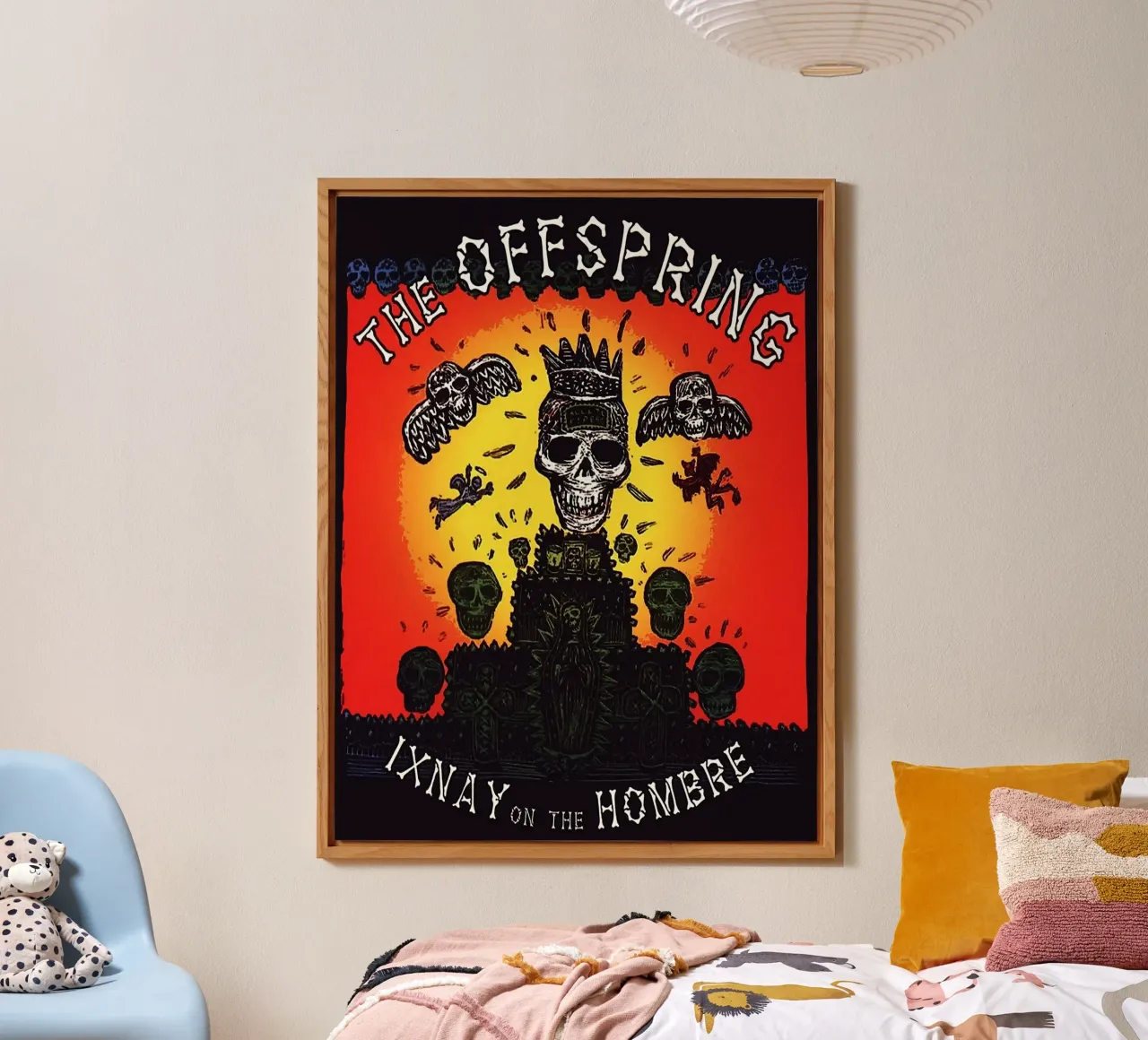 Le groupe The Offspring alu dibond de vanhesling