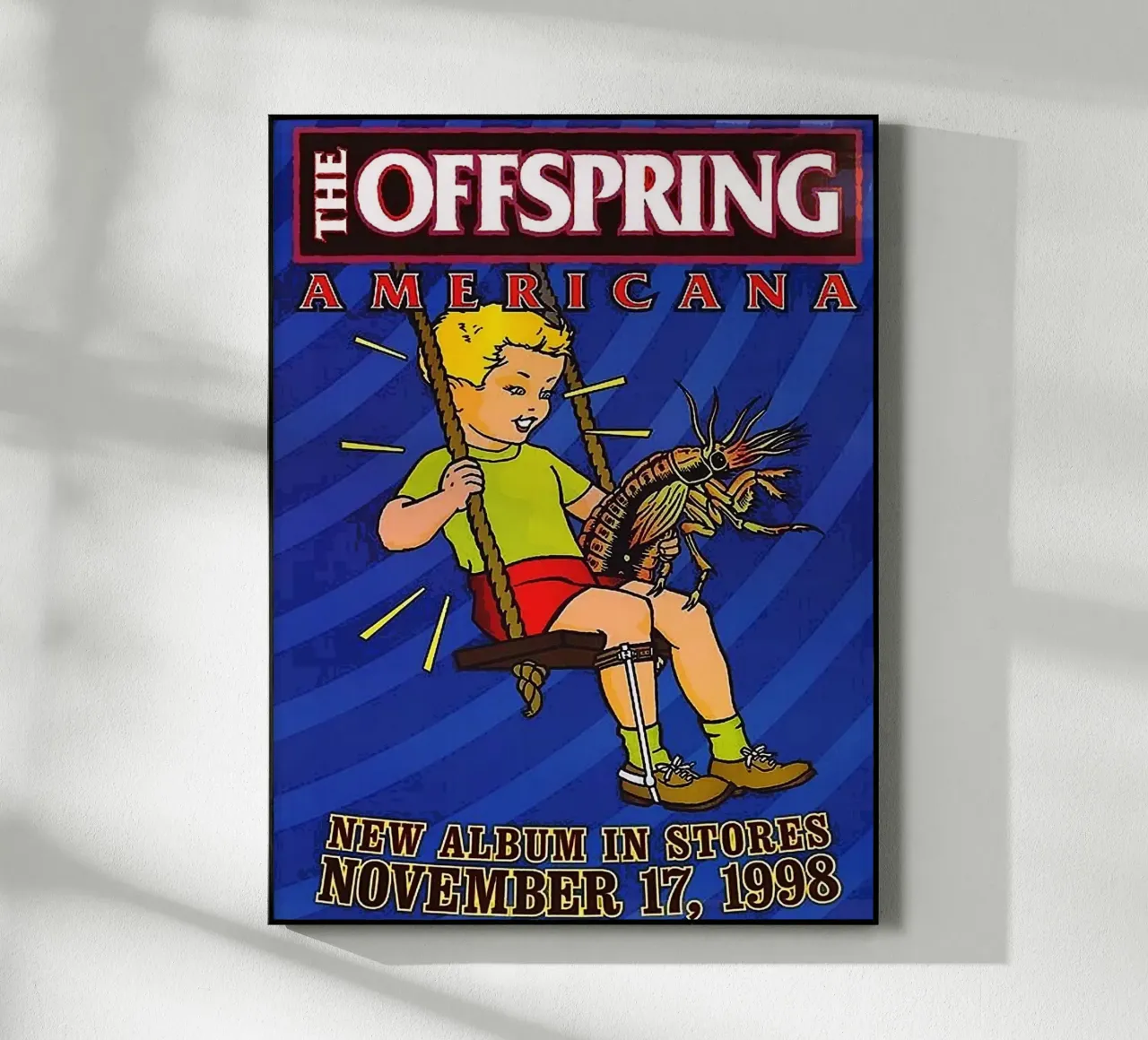 Le groupe The Offspring plexiglas de vanhesling