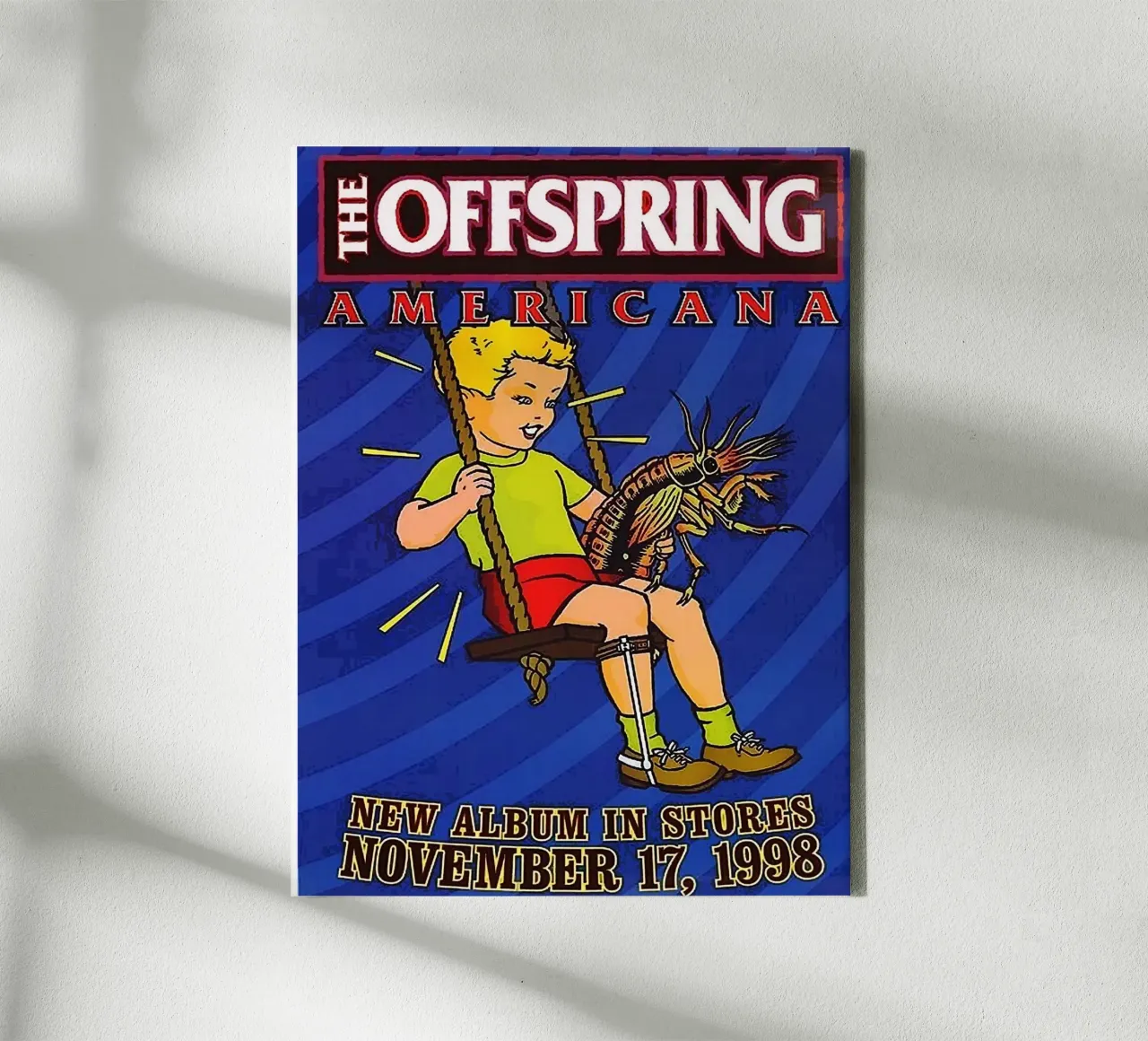 Die Band The Offspring Leinwand von vanhesling