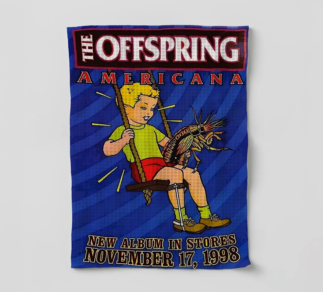 Le groupe The Offspring torchon de vanhesling