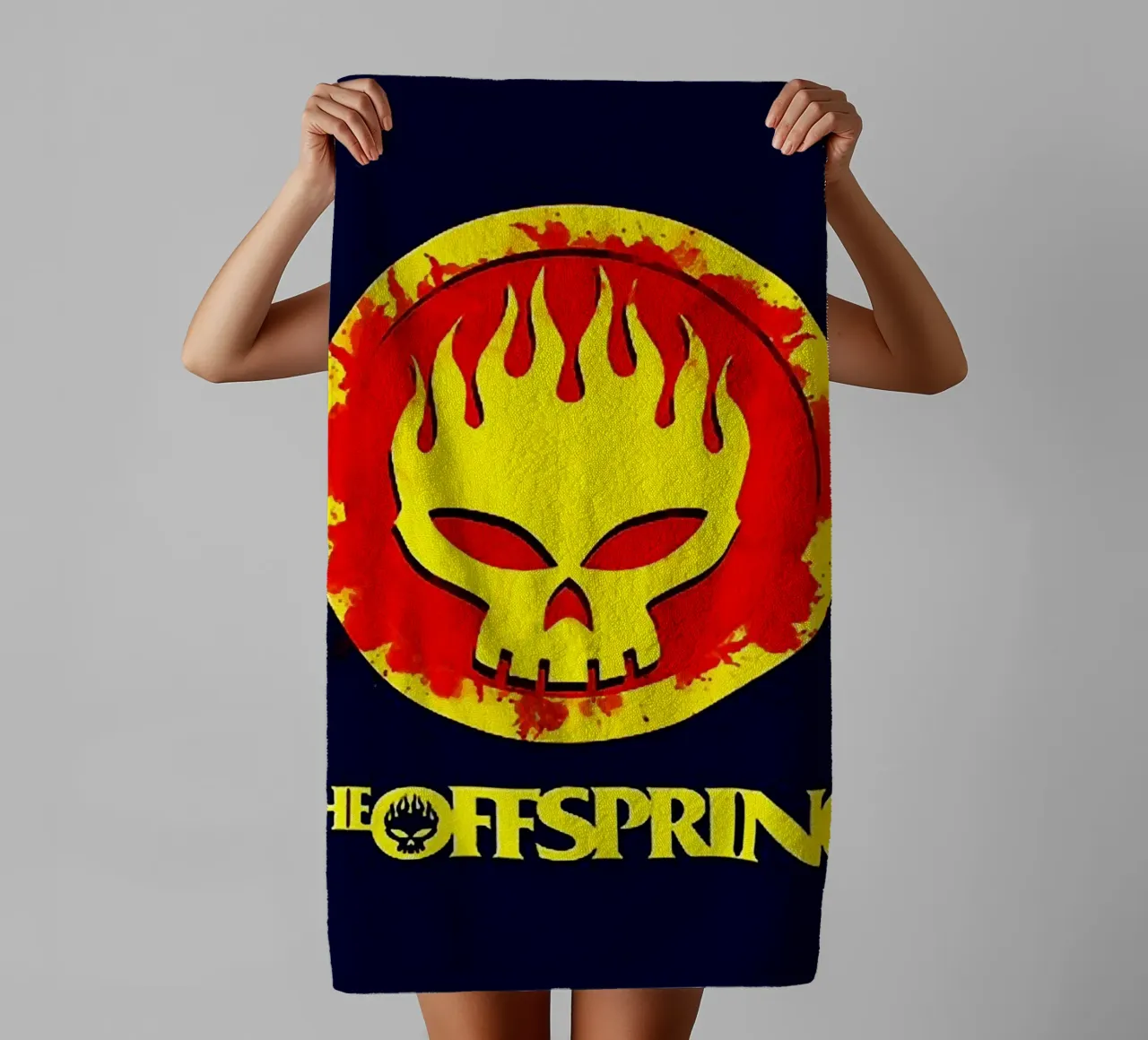 Le groupe The Offspring serviette de bain de vanhesling