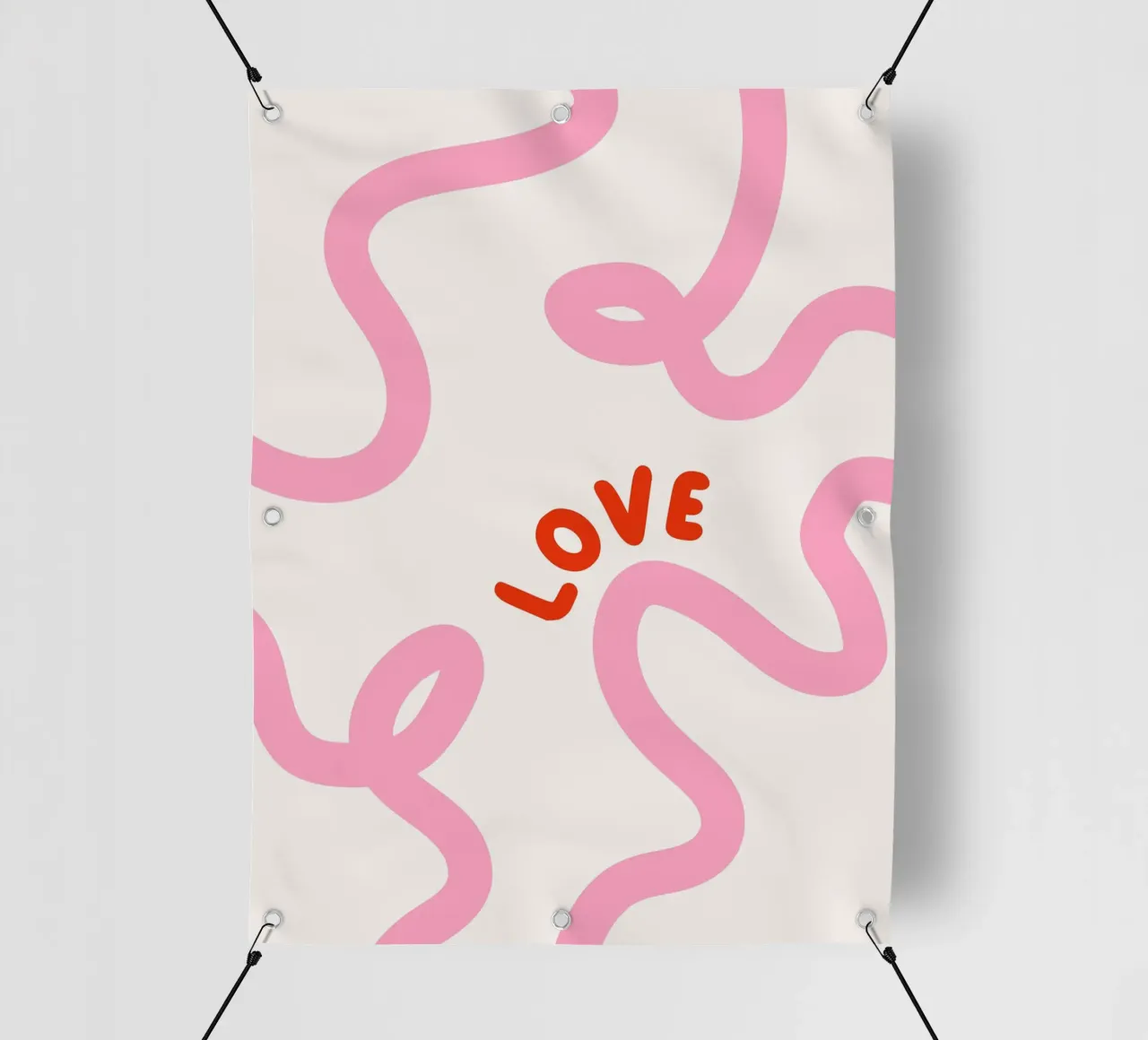 Love notes telo in pvc da we line studio - art