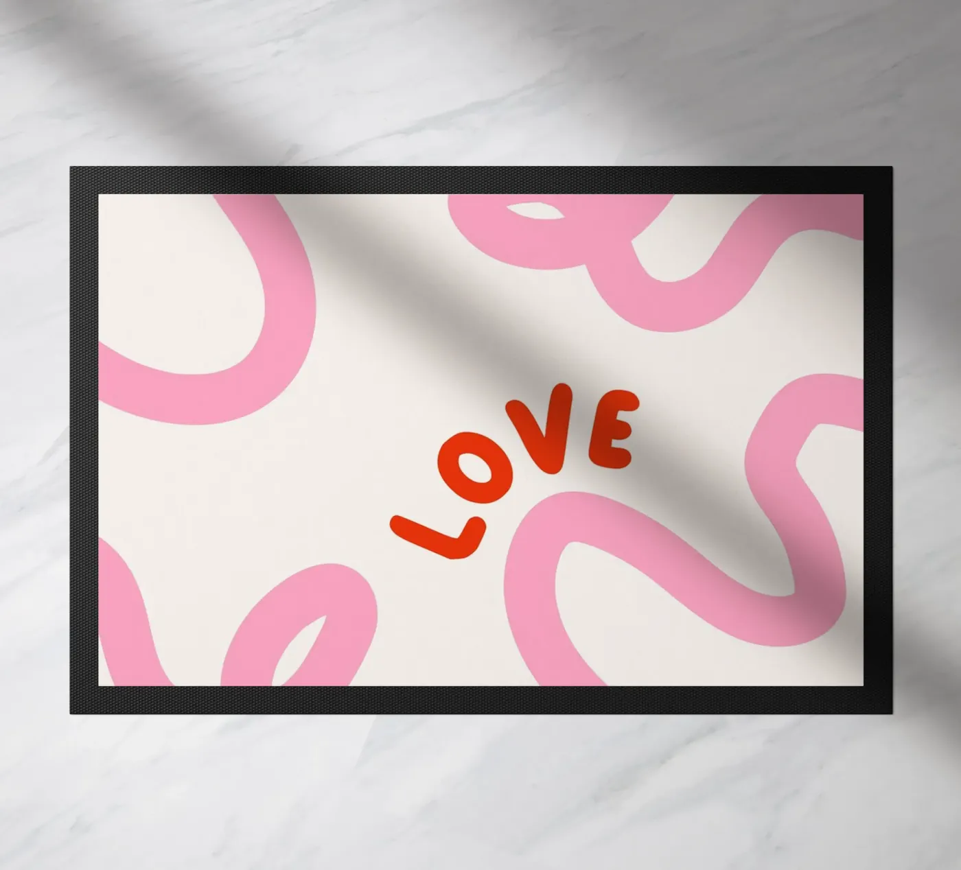 Love notes deurmat van we line studio - art
