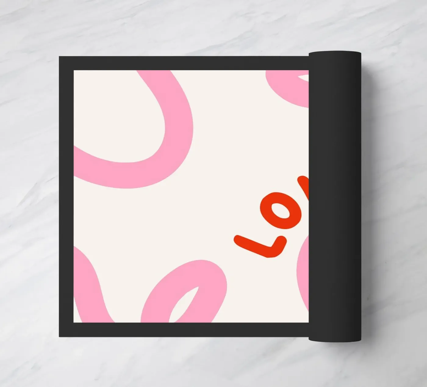 Love notes deurmat van we line studio - art