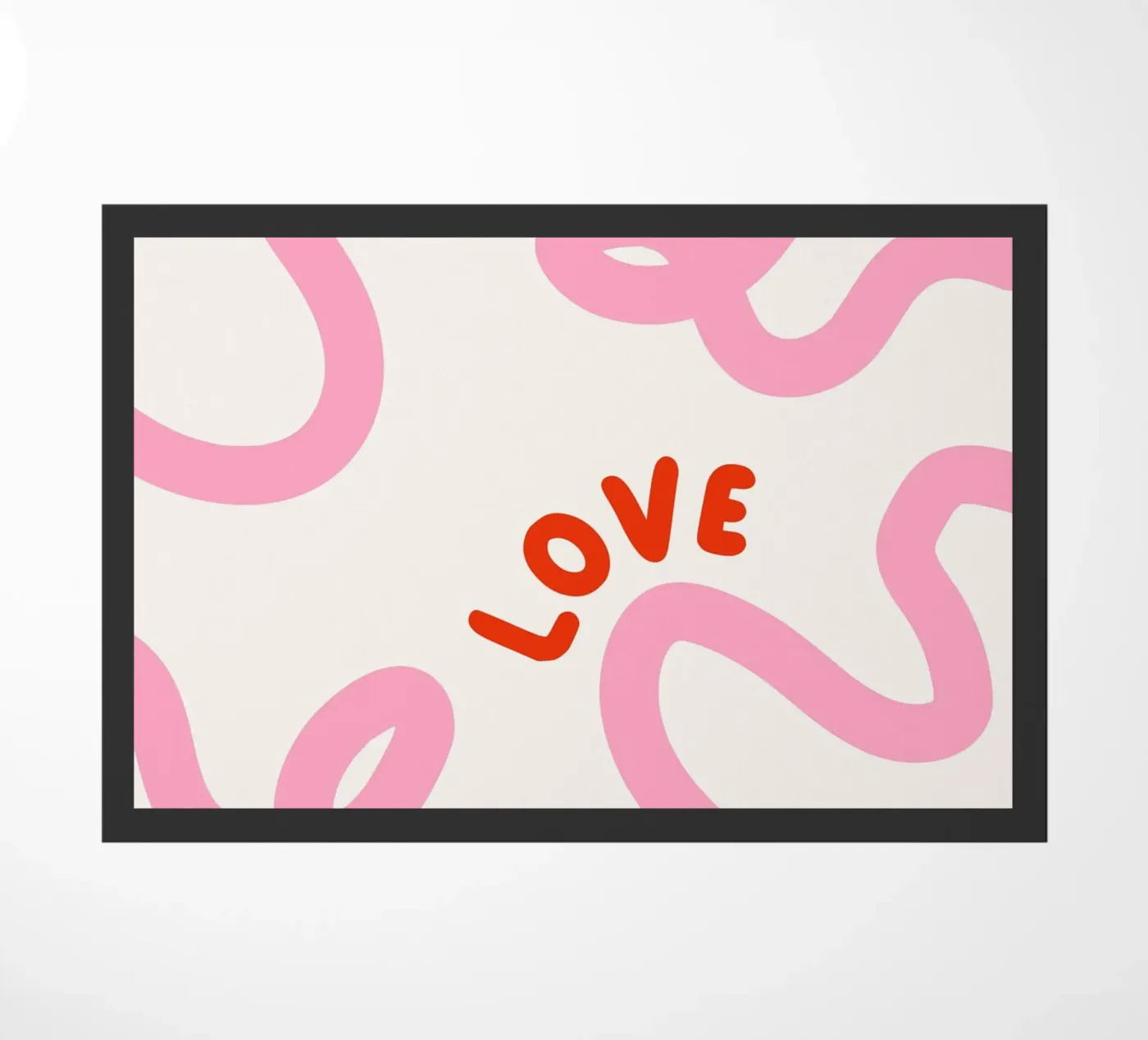 Love notes deurmat van we line studio - art