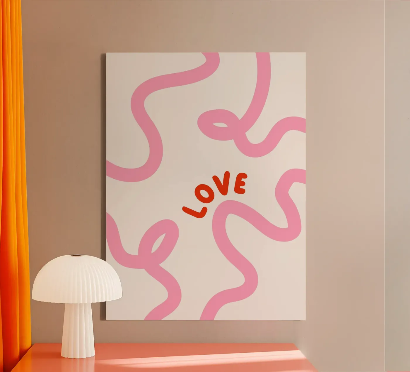 Love notes tela da we line studio - art