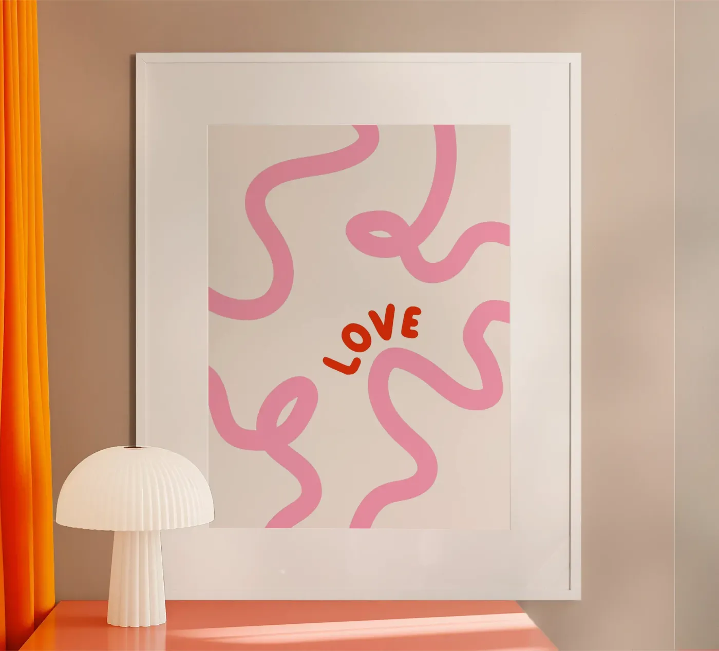 Love notes poster van we line studio - art