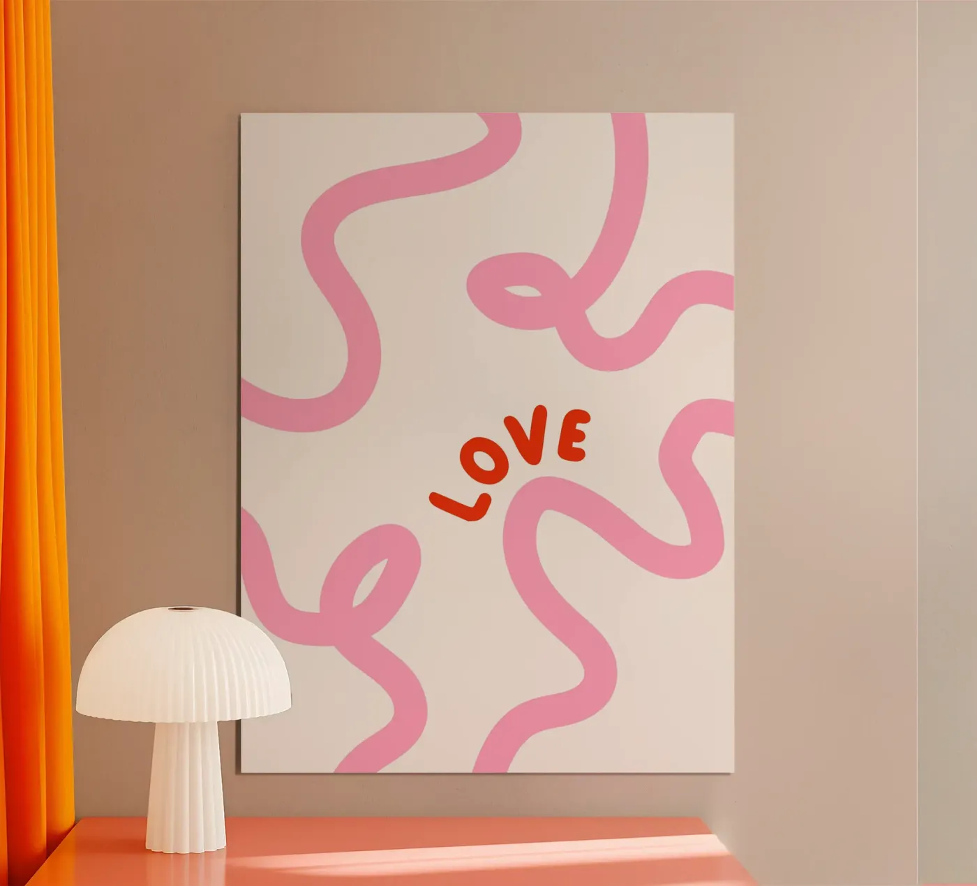 Love notes Poster von we line studio - art