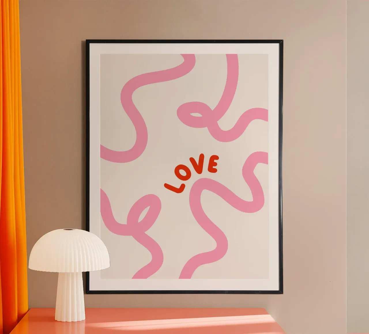 Love notes poster da we line studio - art