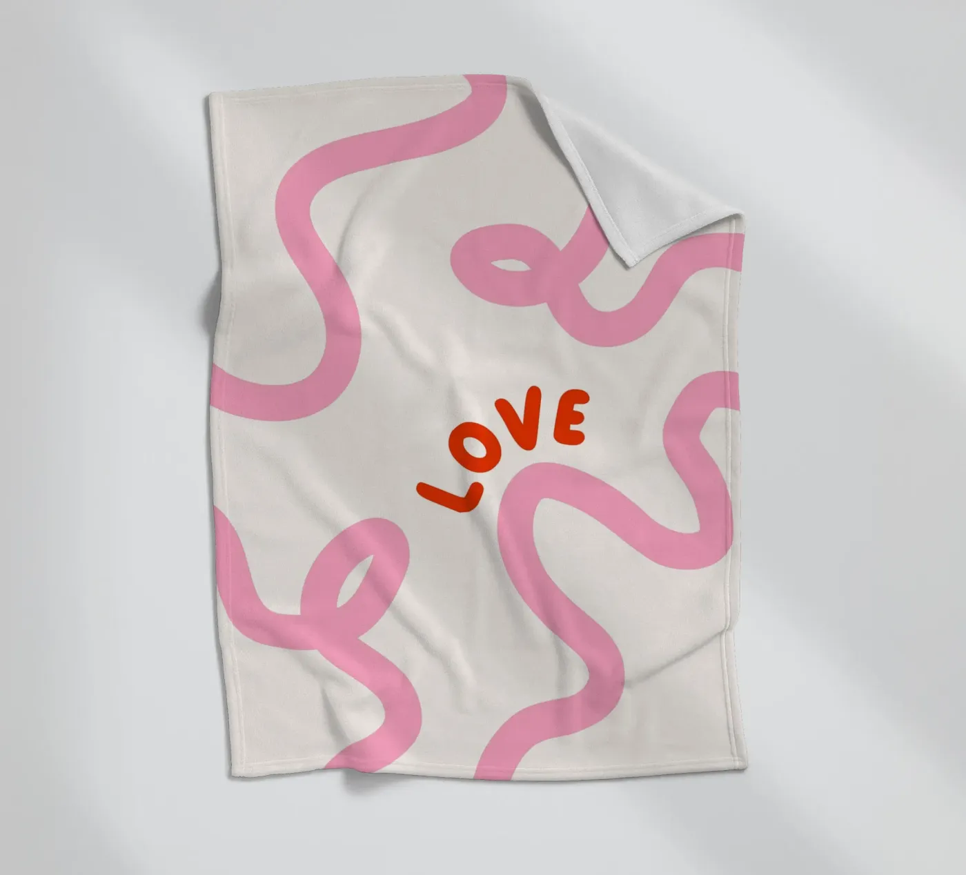 Love notes Fleecedecke von we line studio - art