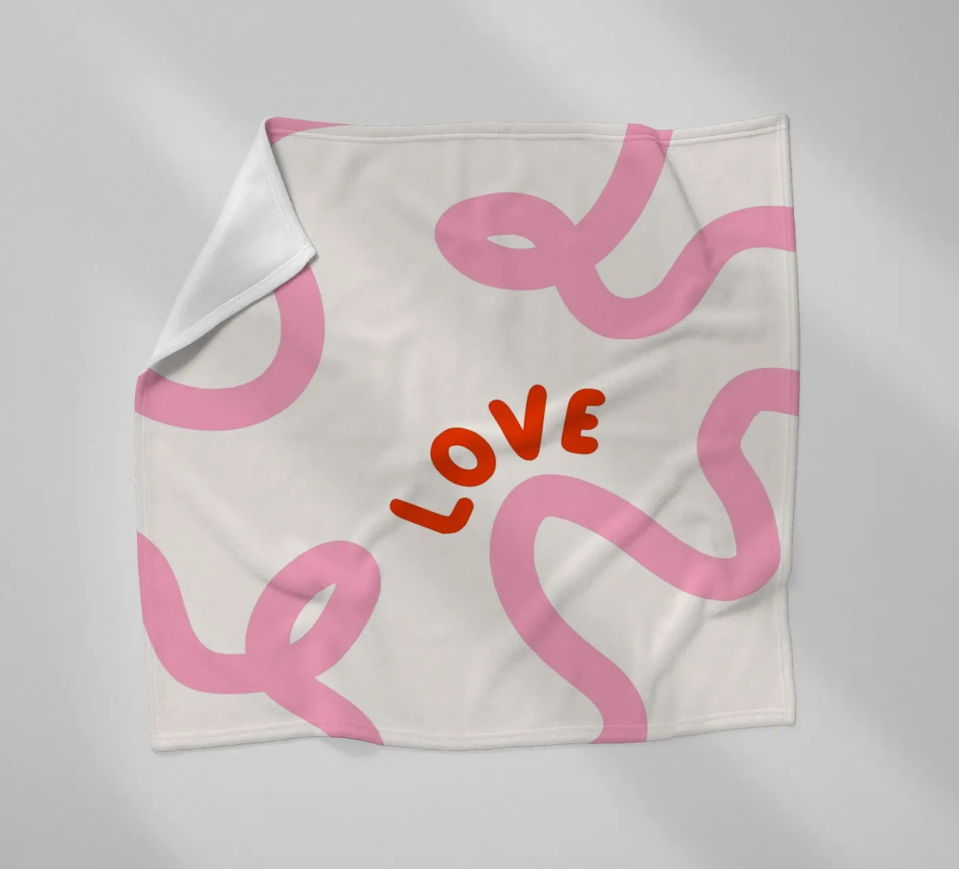 Love notes Fleecedecke von we line studio - art
