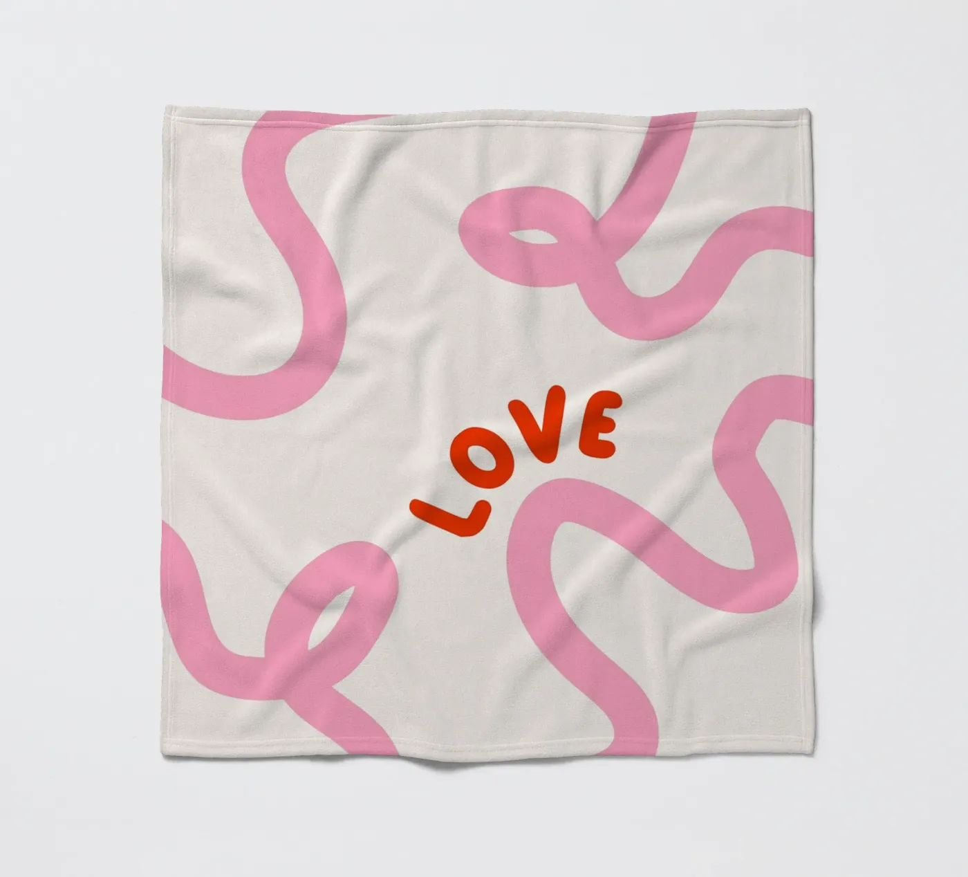 Love notes Fleecedecke von we line studio - art