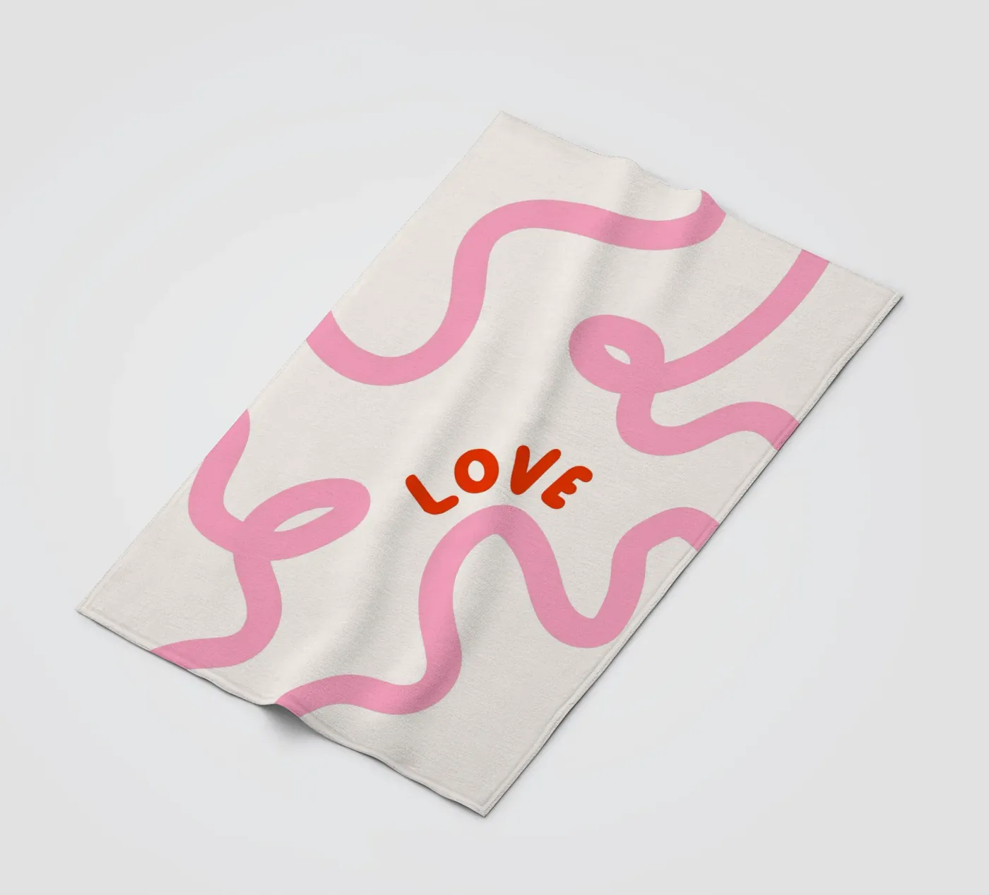 Love notes Fleecedecke von we line studio - art