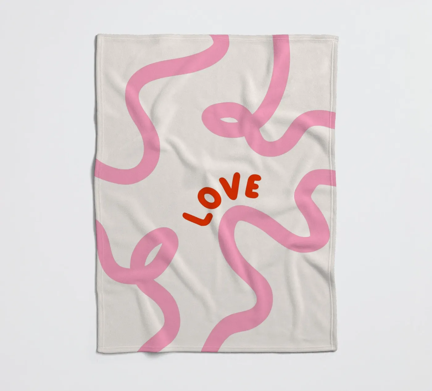 Love notes Fleecedecke von we line studio - art