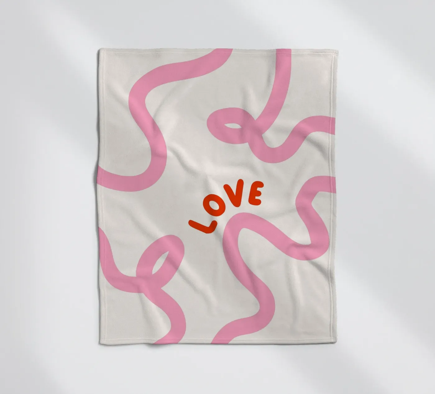 Love notes Fleecedecke von we line studio - art