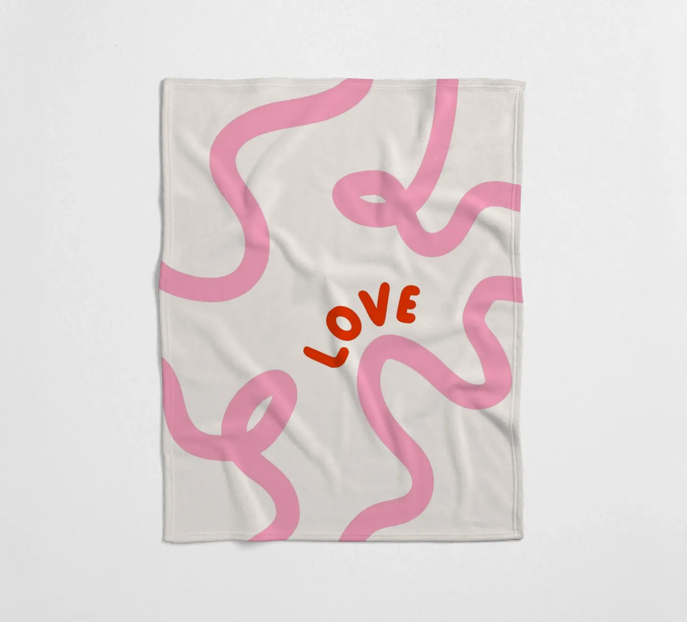 Love notes Fleecedecke von we line studio - art