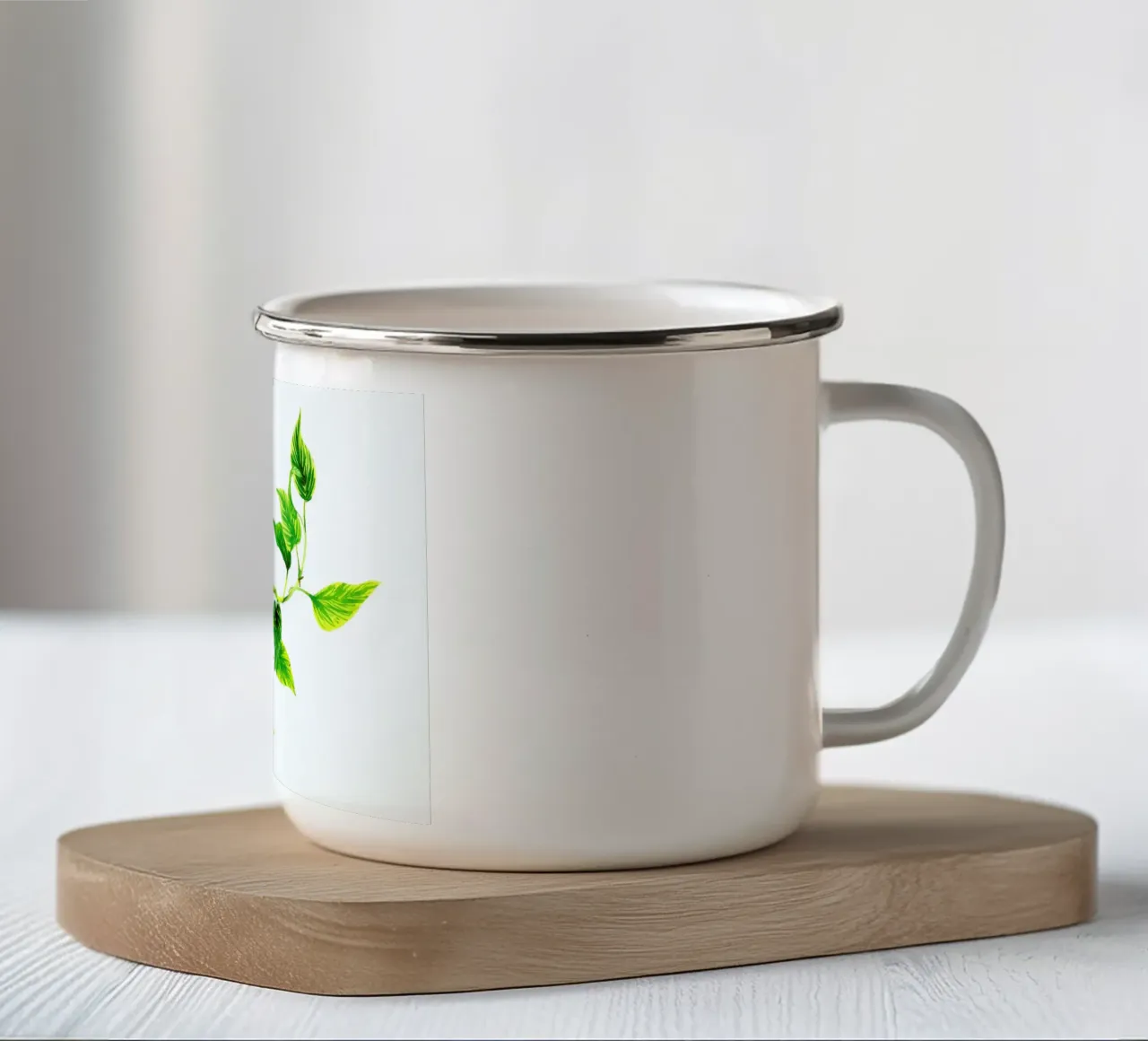 Efeutute tazza in smalto da youdesignme
