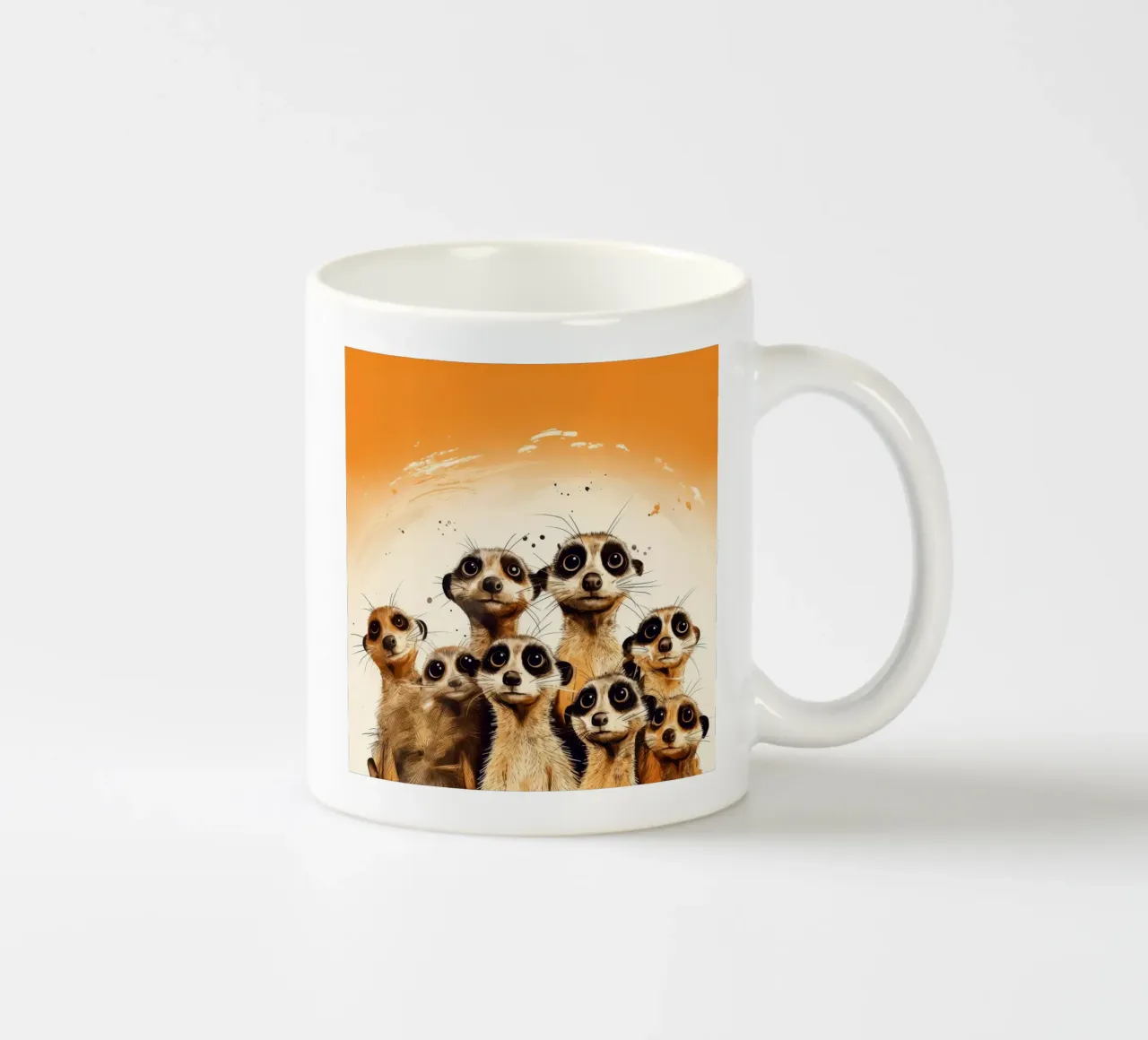 Retro Meerkat Gang tazza in ceramica da Funny Animals