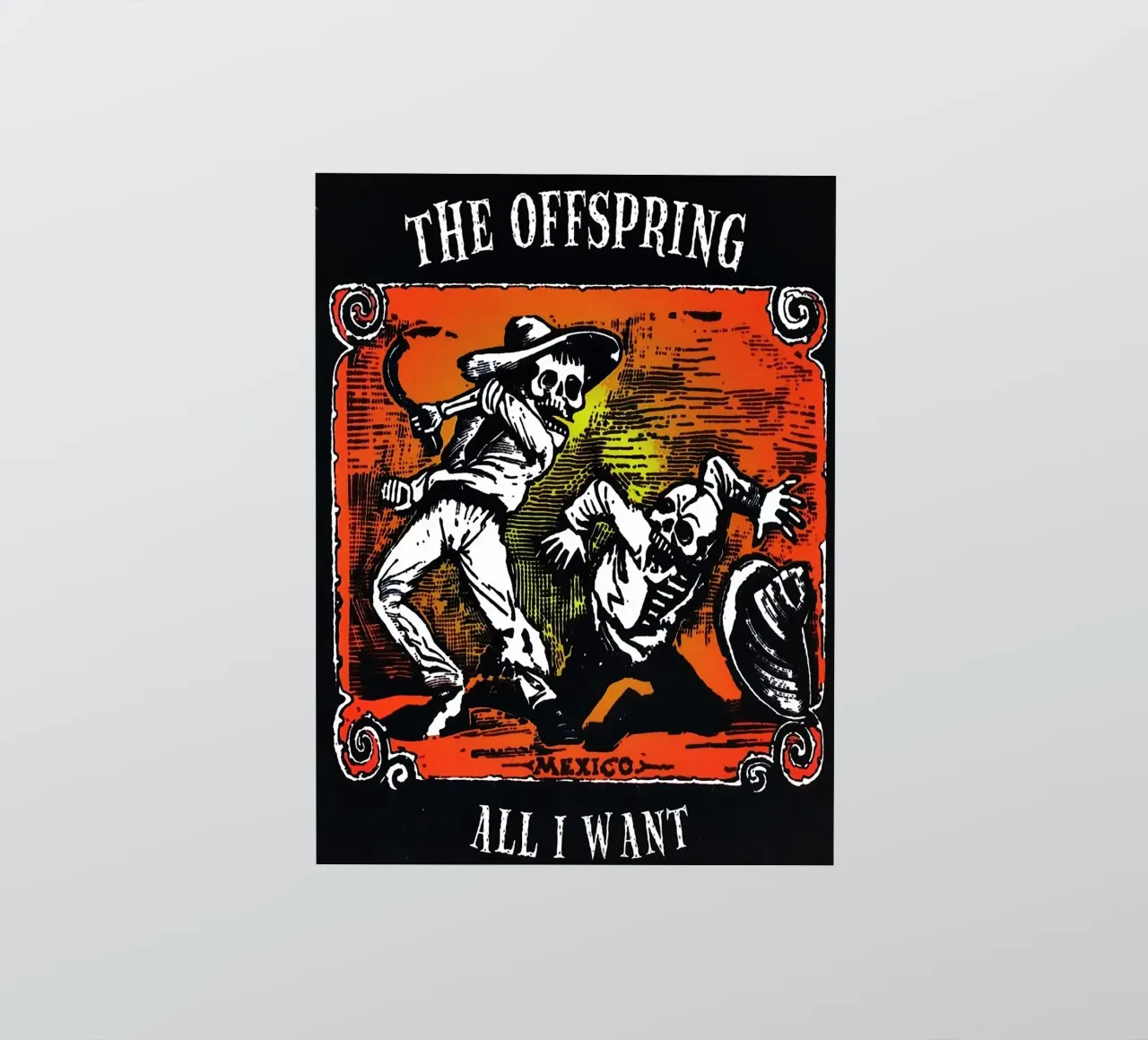 Le groupe The Offspring autocollant de vanhesling
