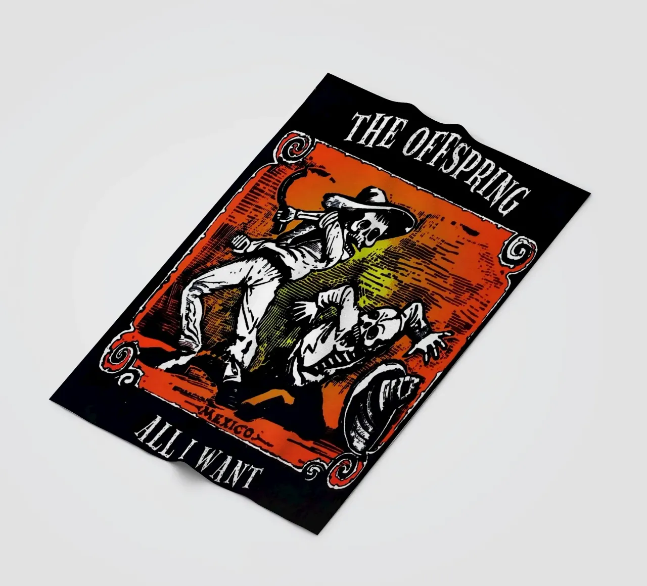 The Offspring band fleece blanket by vanhesling