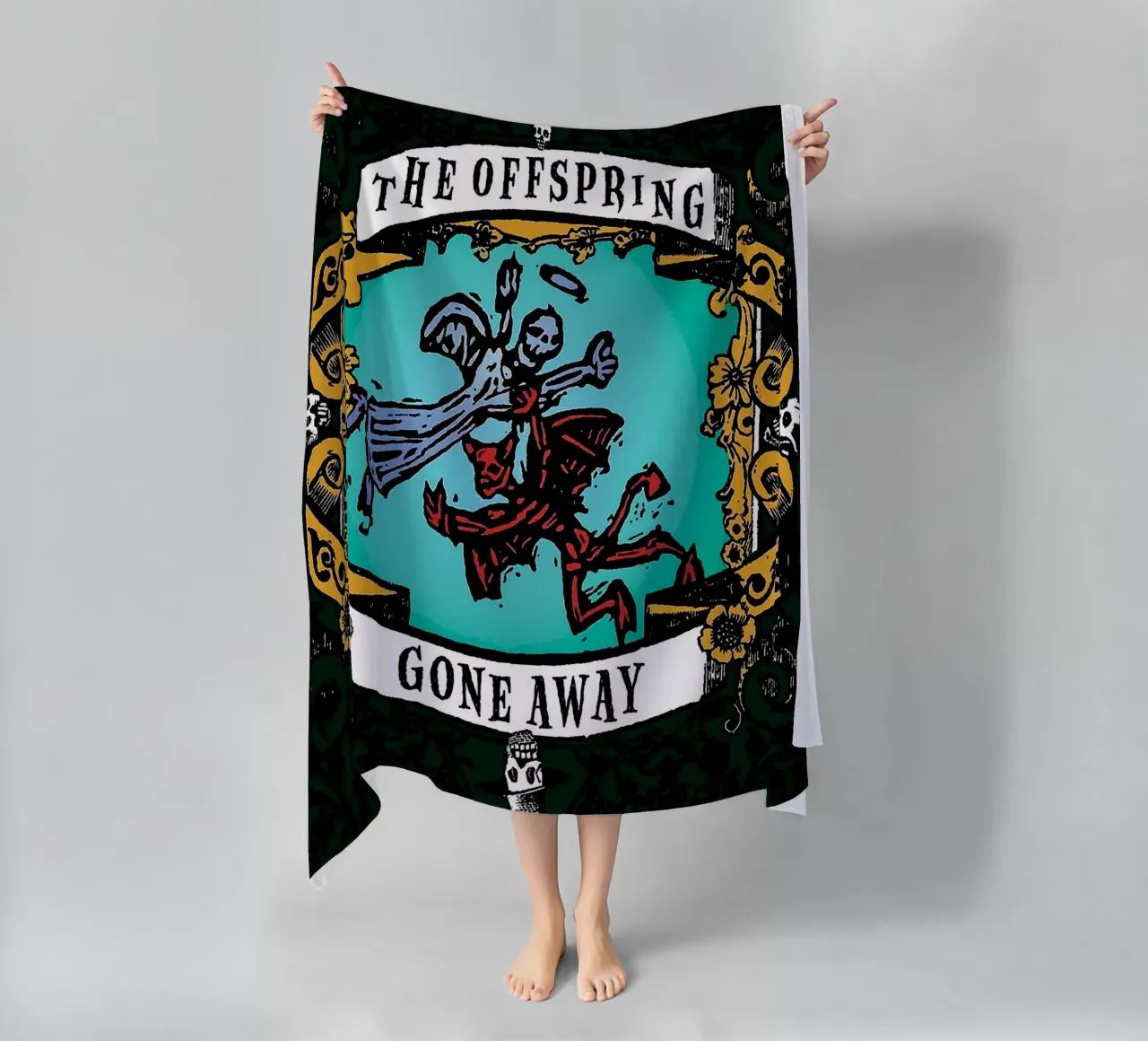 The Offspring band beach towel by vanhesling