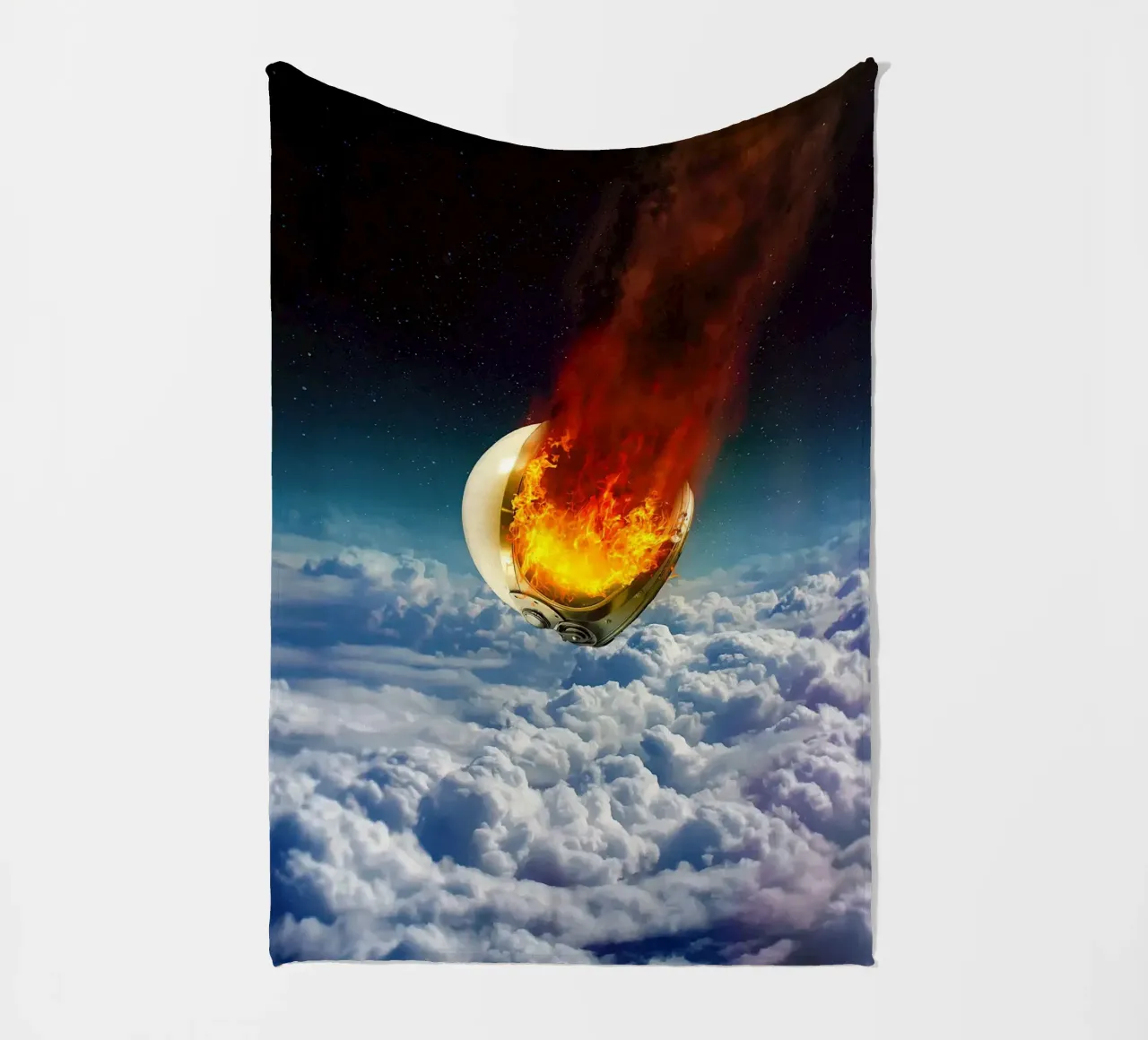 cometa coperta in pile da Green