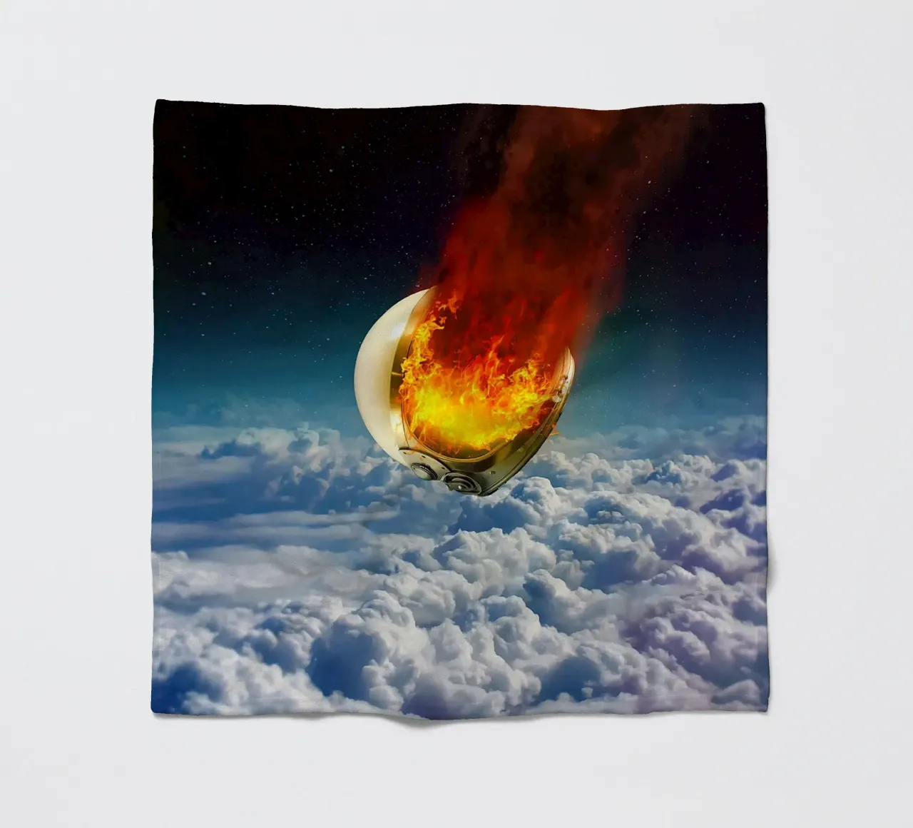 cometa coperta in pile da Green