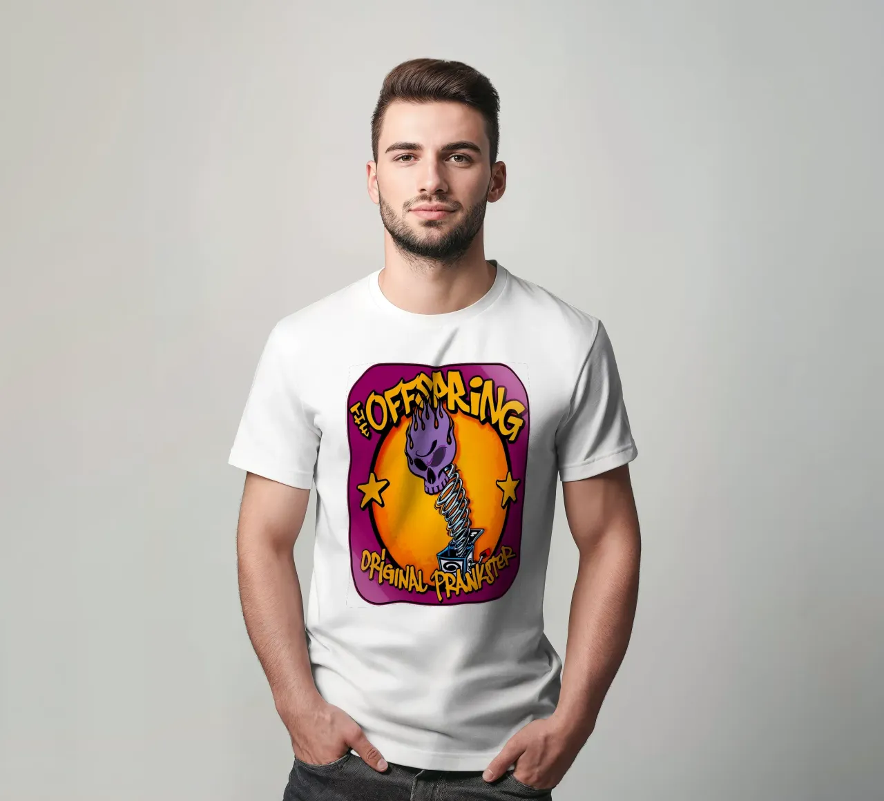 Le groupe The Offspring t-shirt de vanhesling