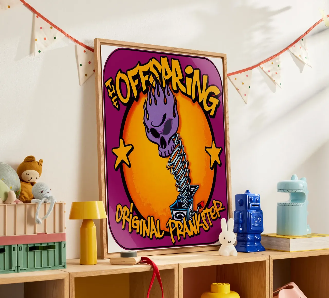 Le groupe The Offspring plexiglas de vanhesling