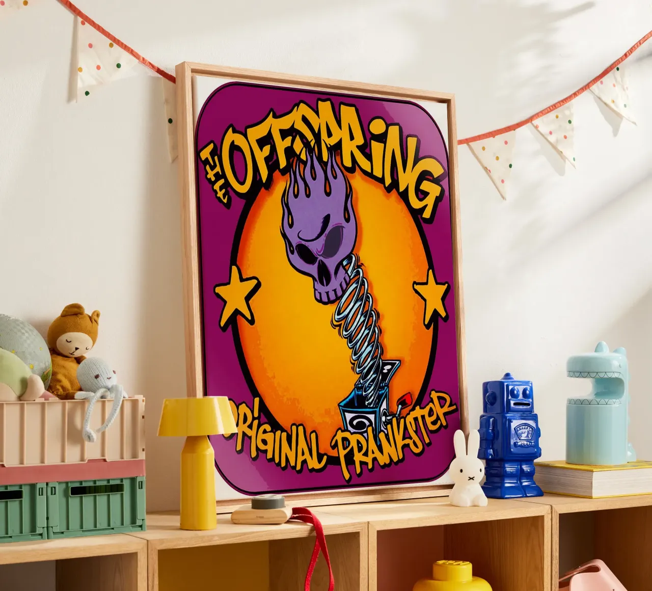 The Offspring band canvas by vanhesling