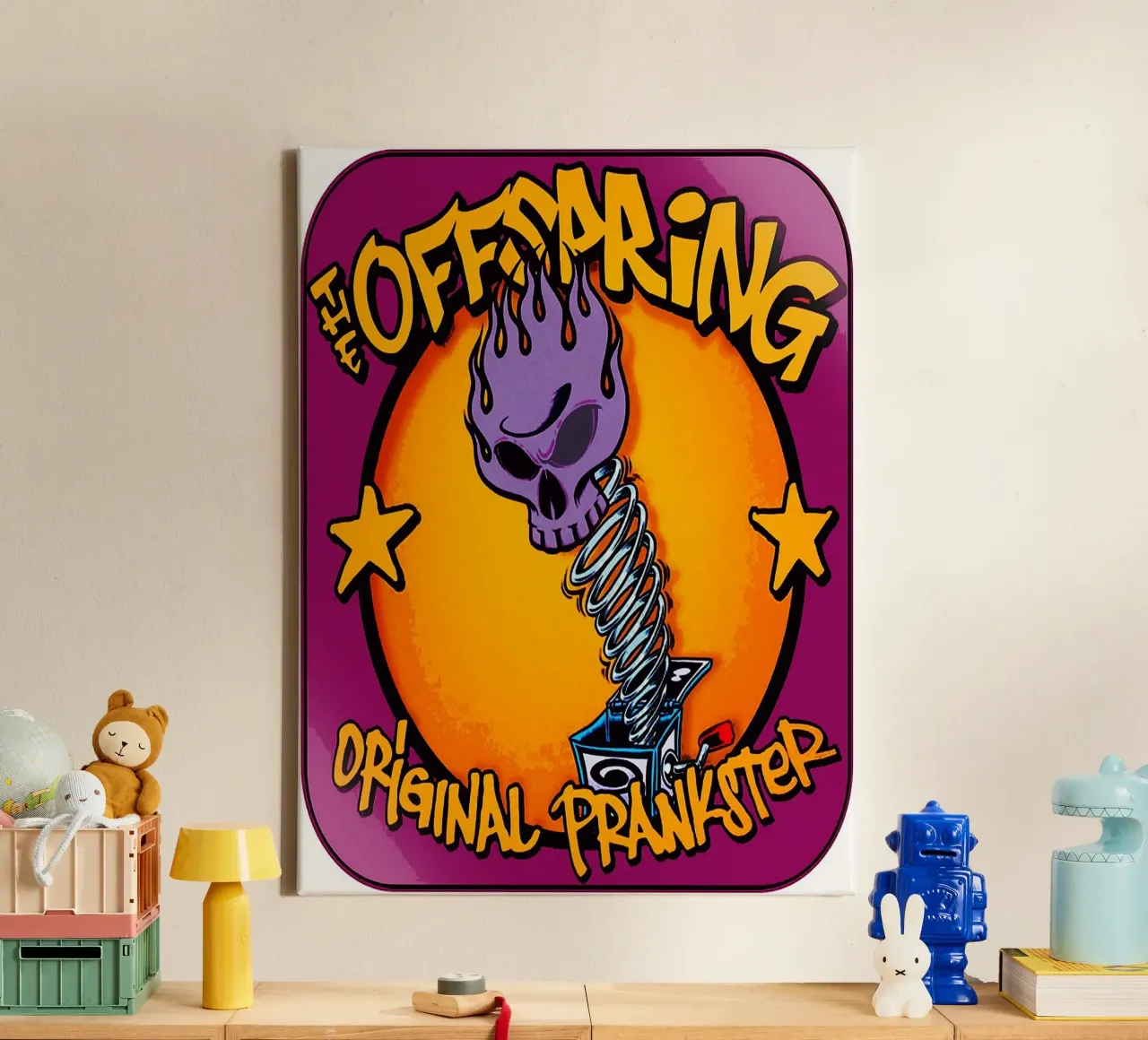 The Offspring band canvas by vanhesling