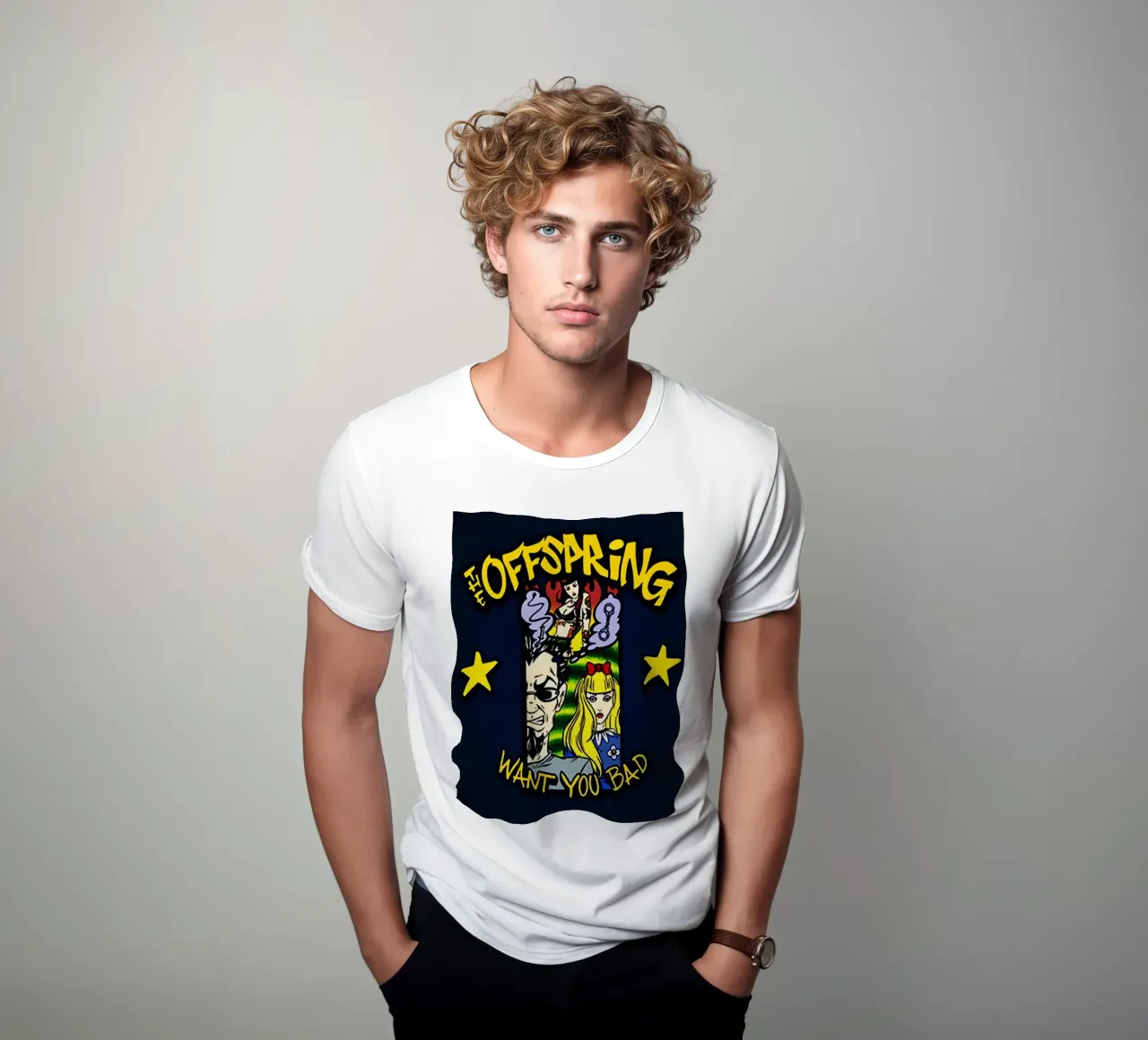 Le groupe The Offspring t-shirt de vanhesling