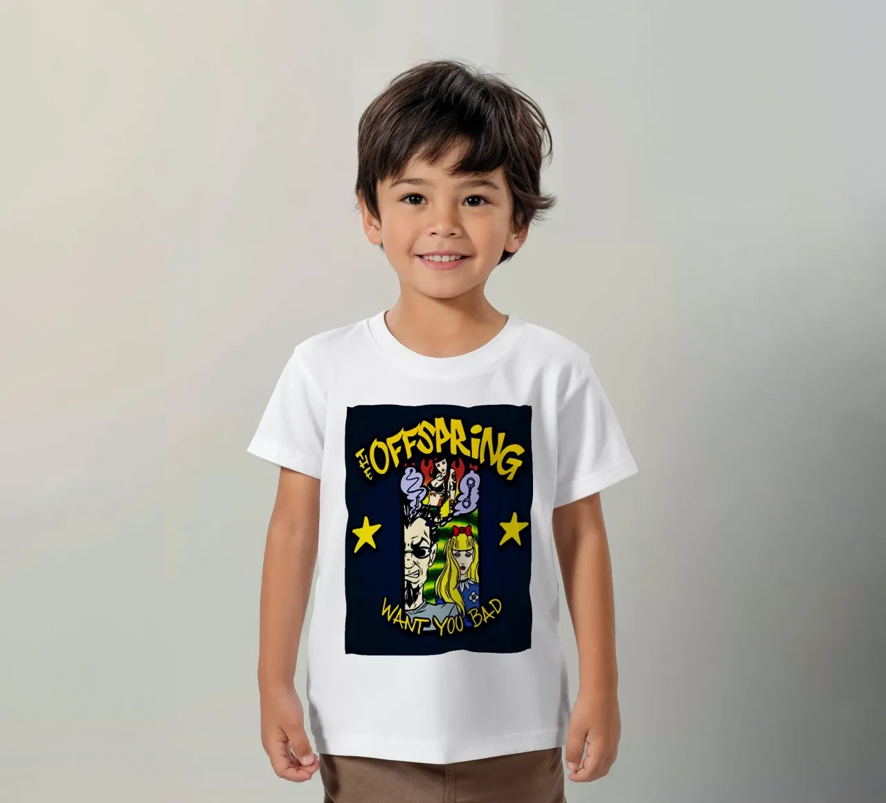 The Offspring band kids t-shirt by vanhesling