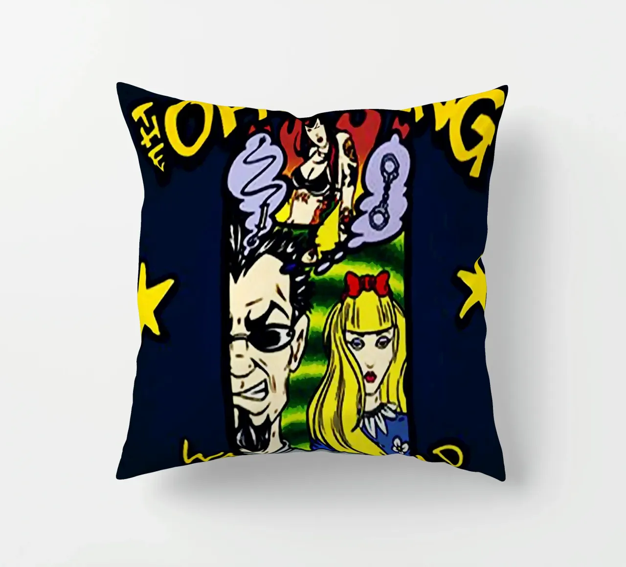 Le groupe The Offspring coussin de vanhesling