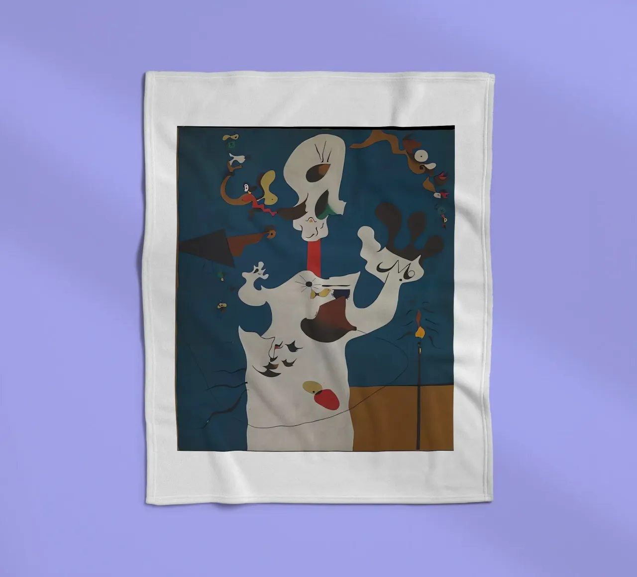 Potato fleece blanket by Narciso